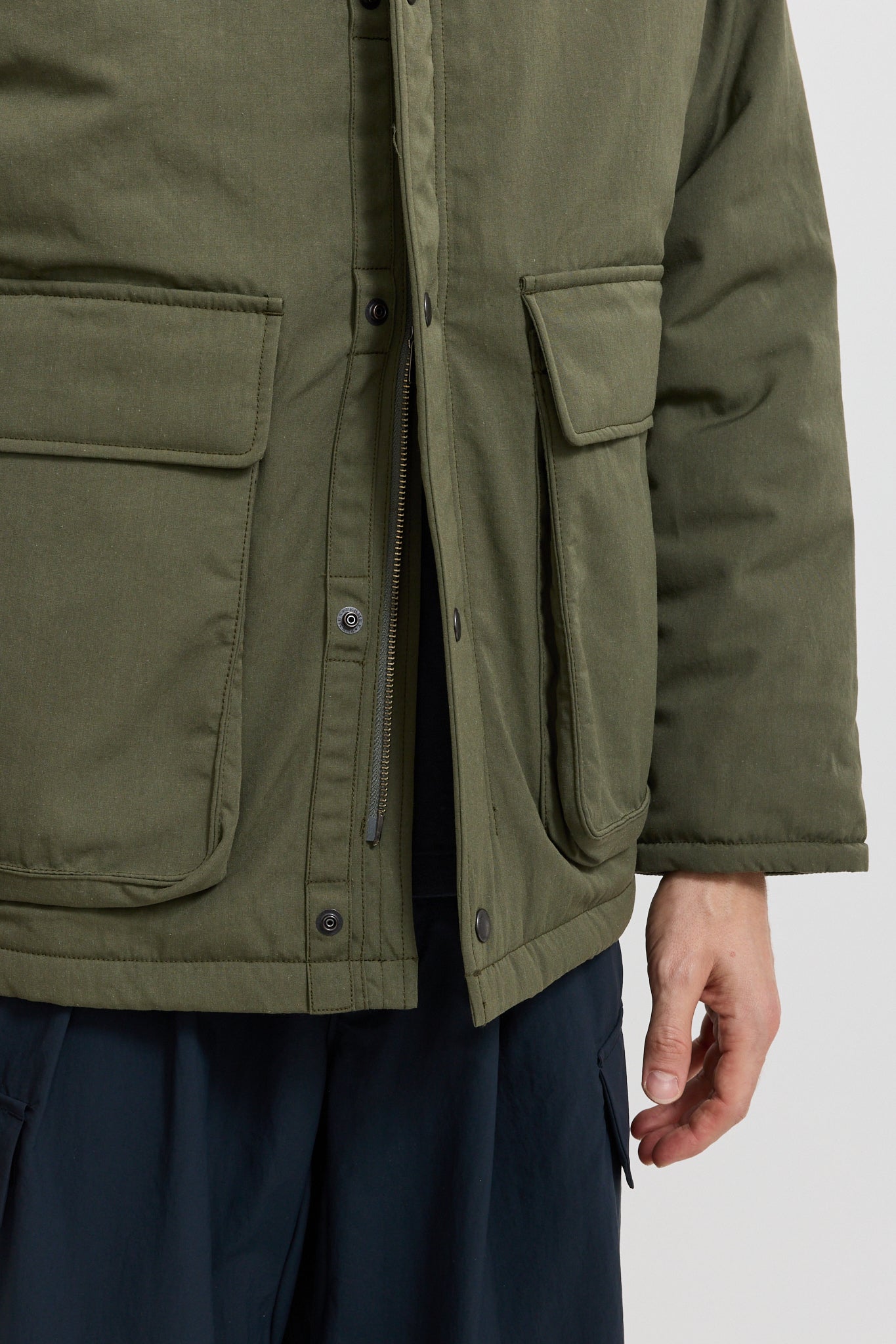 TAKIBI Weather Padded Jacket Olive