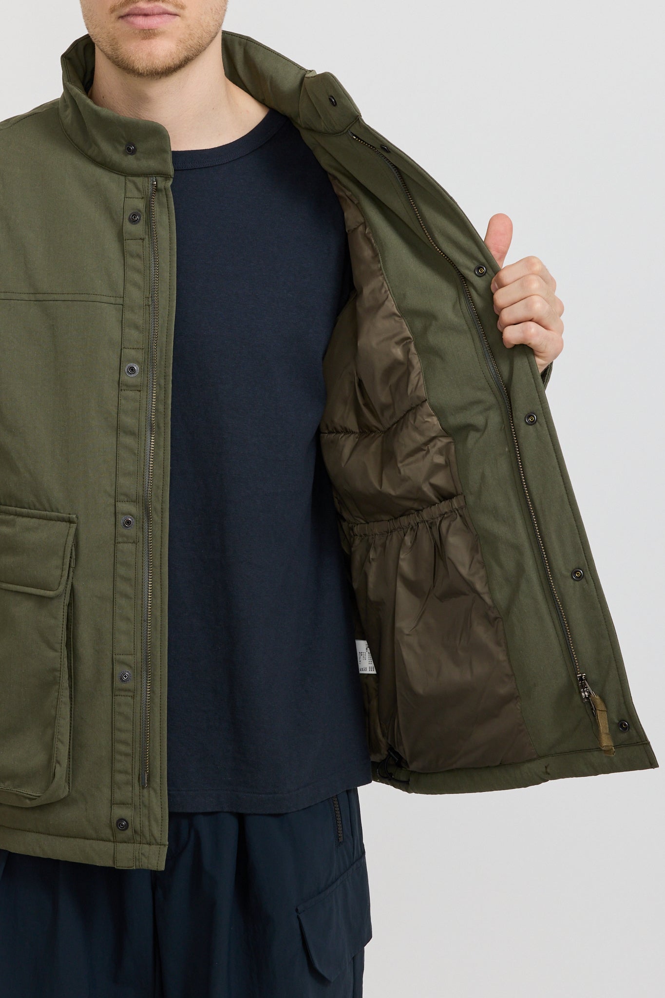 TAKIBI Weather Padded Jacket Olive