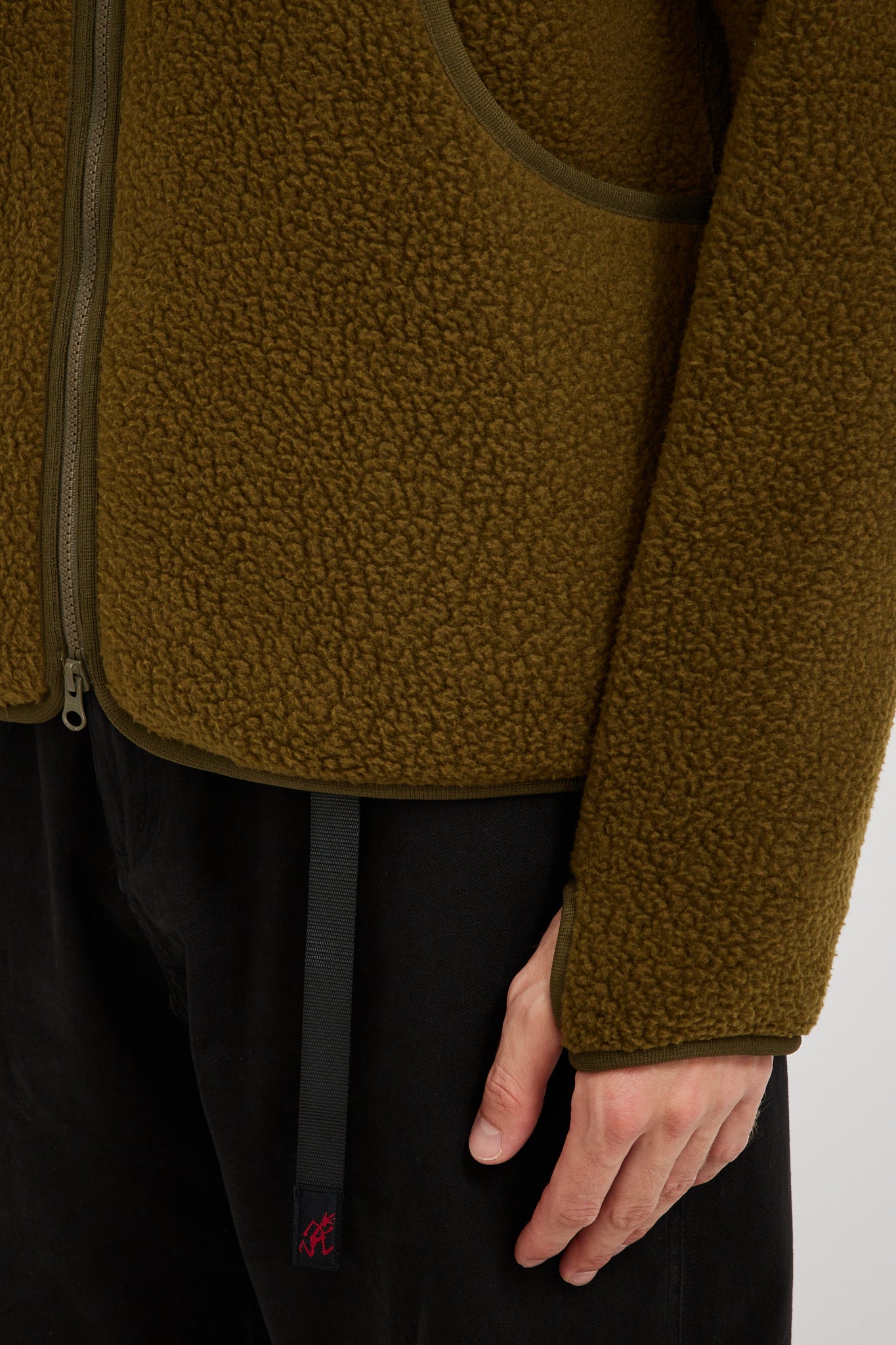 Snow Peak | Thermal Boa Fleece Jacket Olive | Maplestore