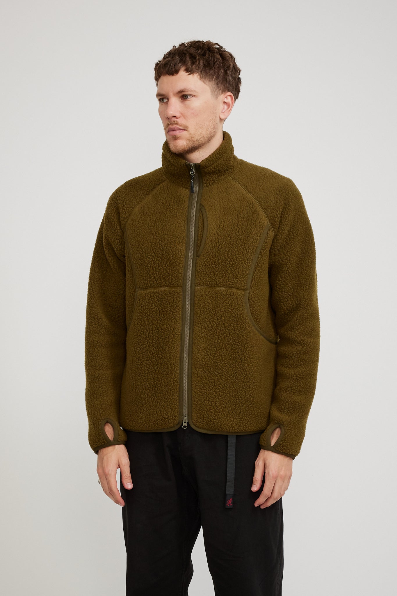 Snow Peak | Thermal Boa Fleece Jacket Olive | Maplestore