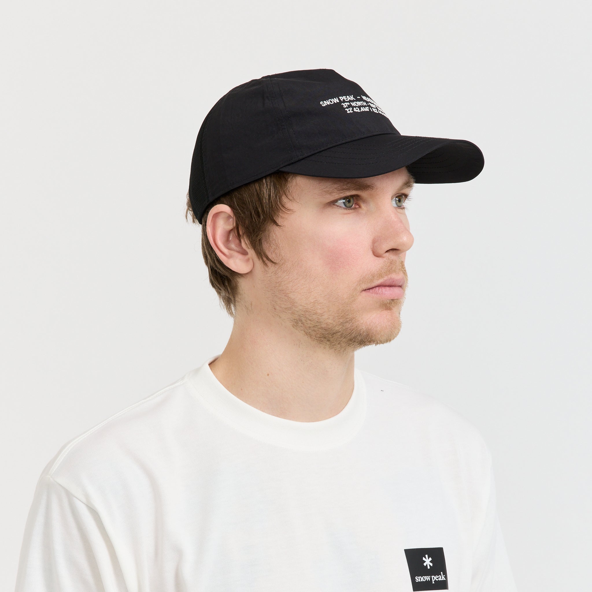 HQ Topographic Trucker Cap Black