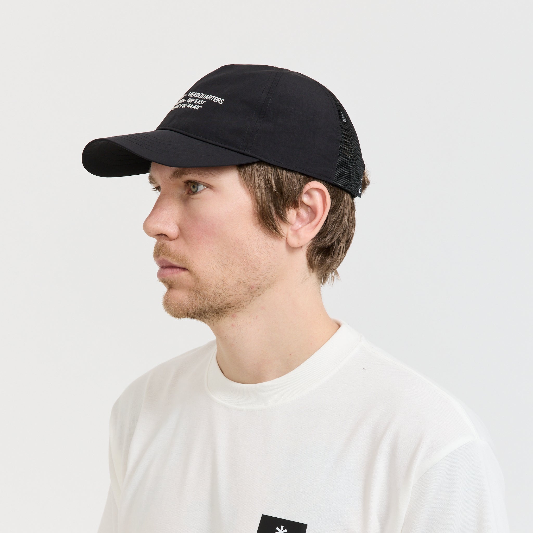 HQ Topographic Trucker Cap Black