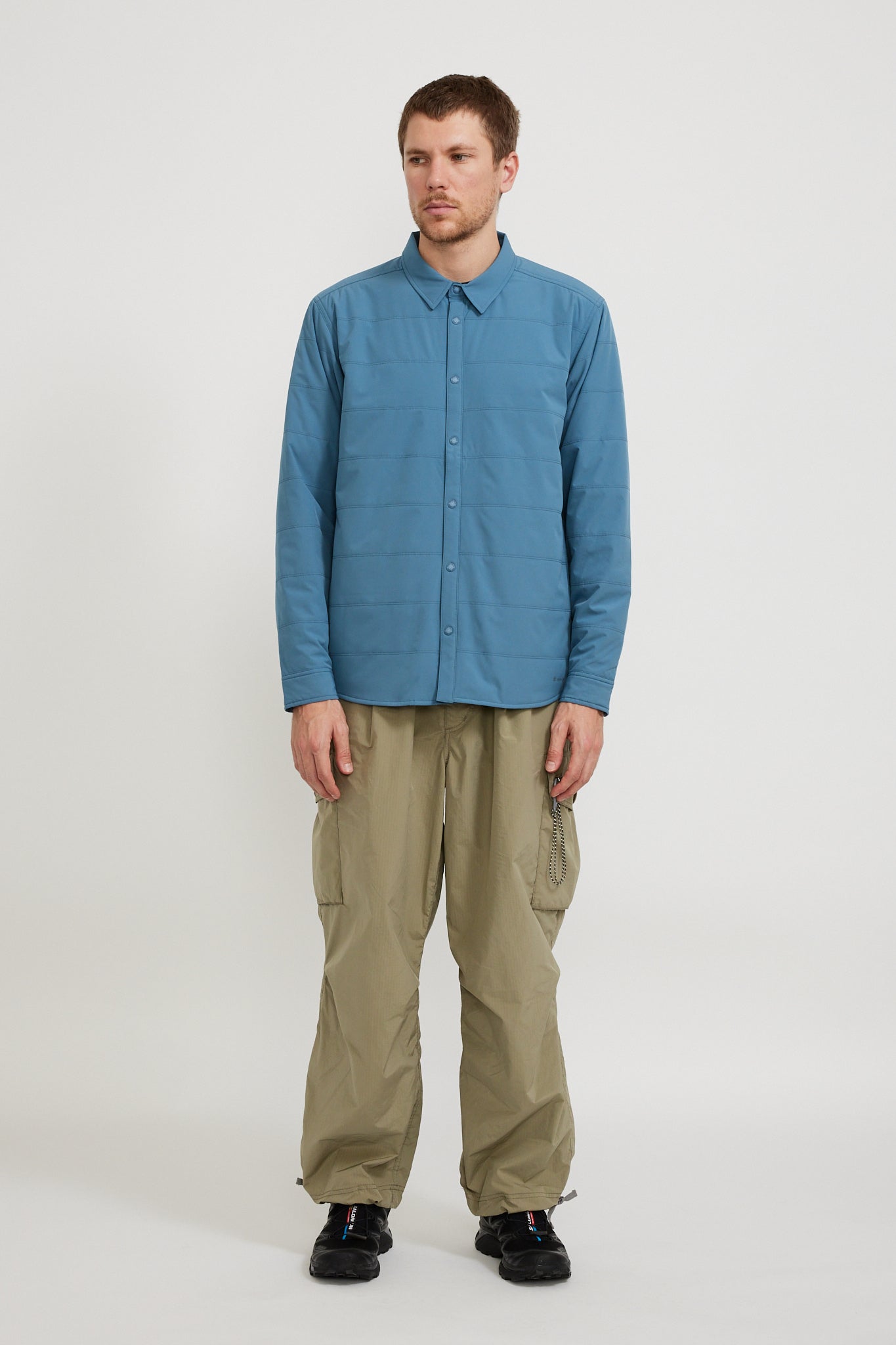 Snow Peak | Flexible Insulated Shirt Lightblue | Maplestore