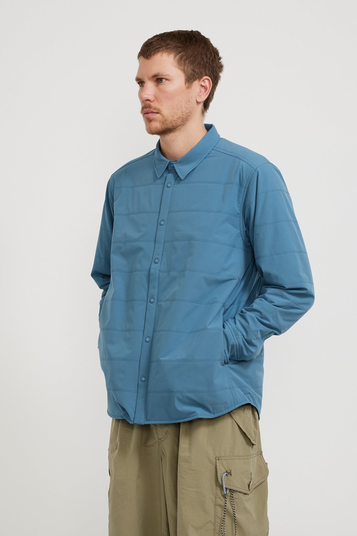 Snow Peak | Flexible Insulated Shirt Lightblue | Maplestore