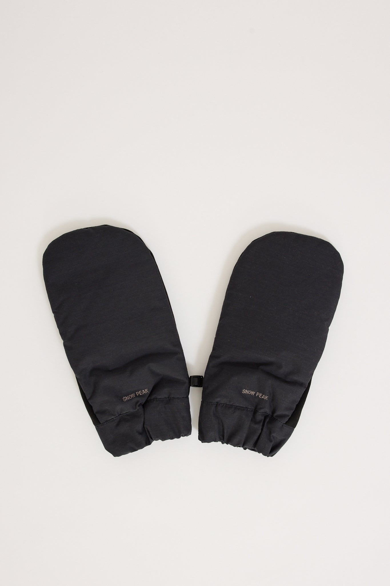 FR Down Mittens Black