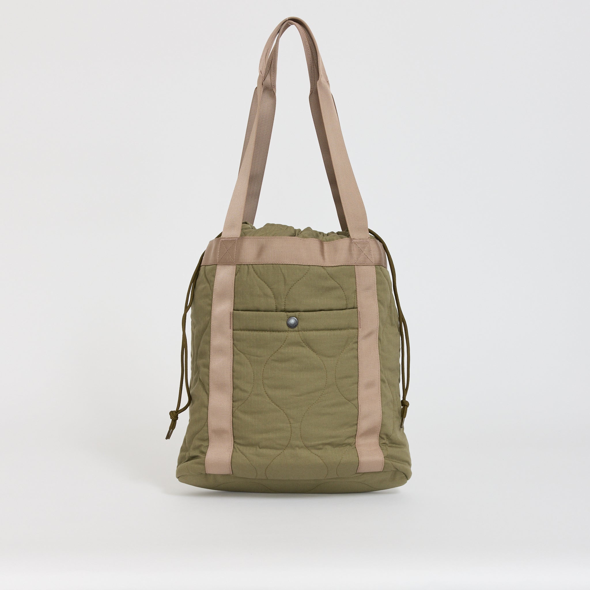 Quilted Ripstop Tote Olive