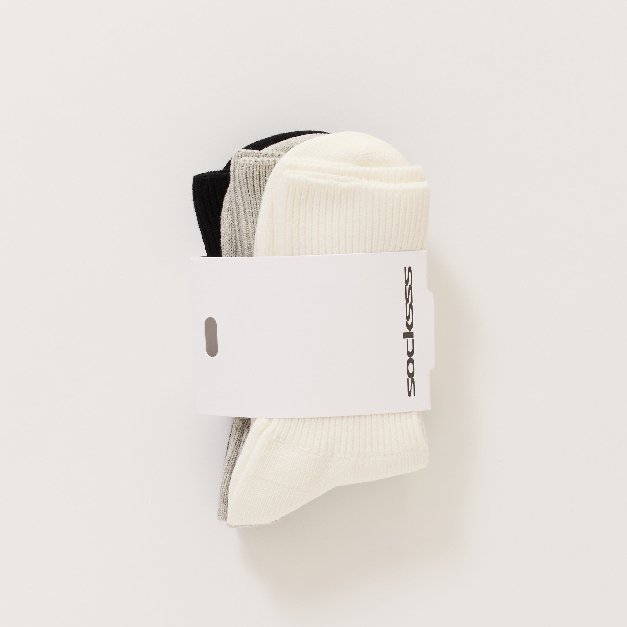Lagom Mix 3-pack Black/Grey/White