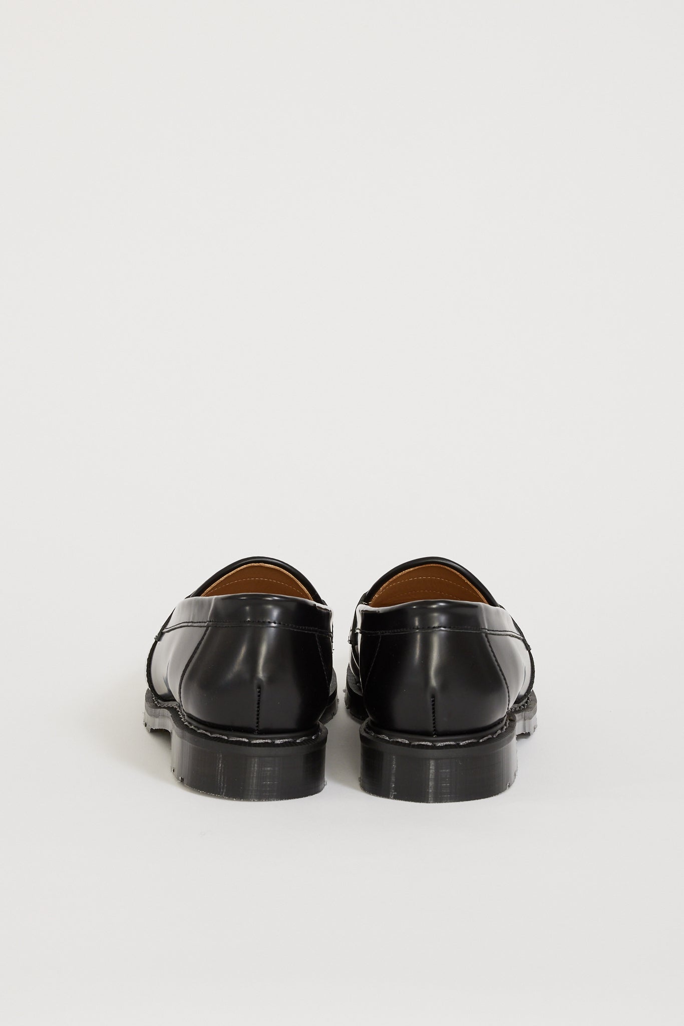 Solovair | Hi Shine Penny Loafer Black | Maplestore