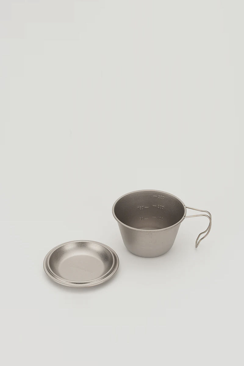 Deep Titanium Backpacker's Cup With Lid