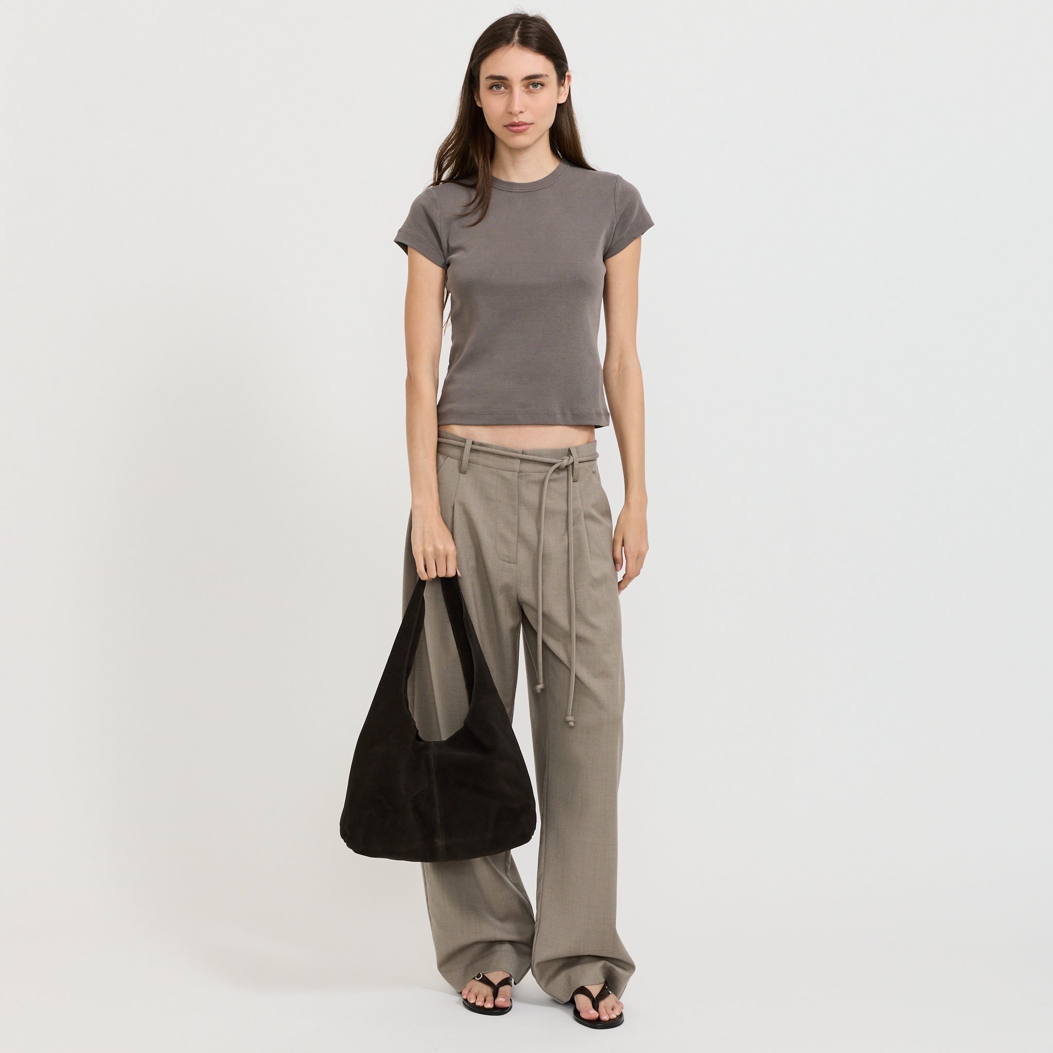 Suede Soft Bag Coffee