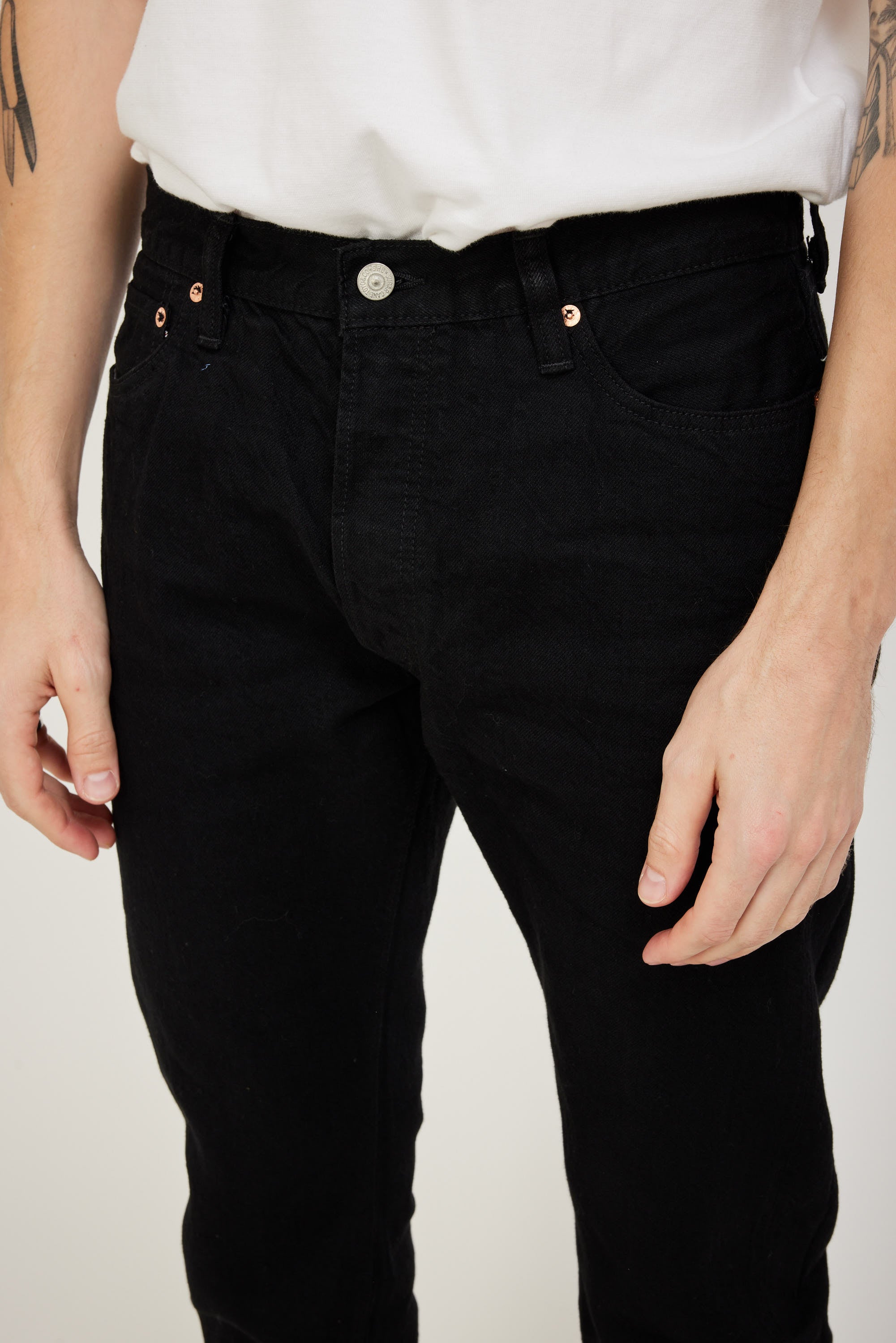 Sugar Cane | Type 3 Slim Fit 13 Oz Black | Maplestore