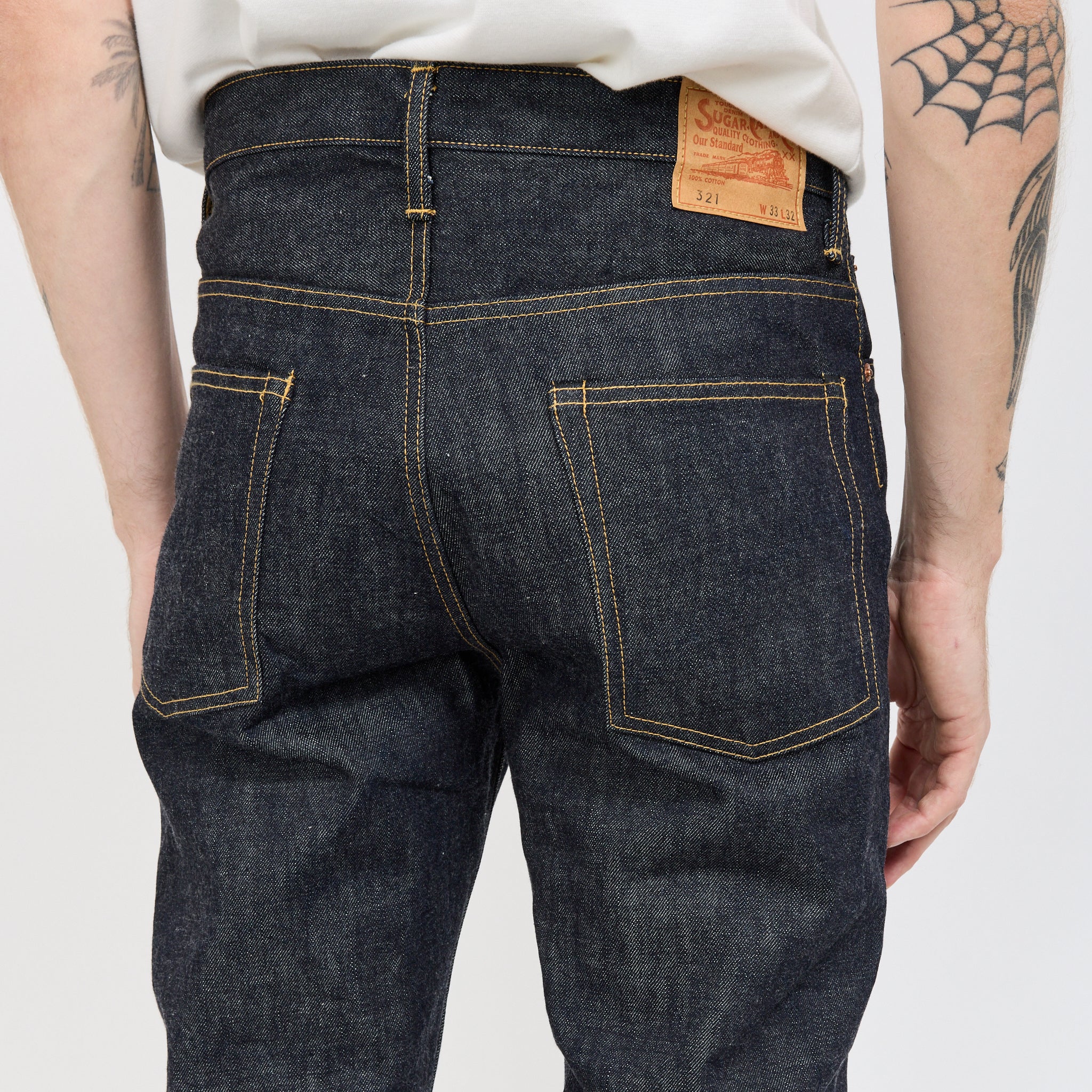 Sugar Cane | Denim Boot Cut SC42321 One Wash 14 oz | Maplestore