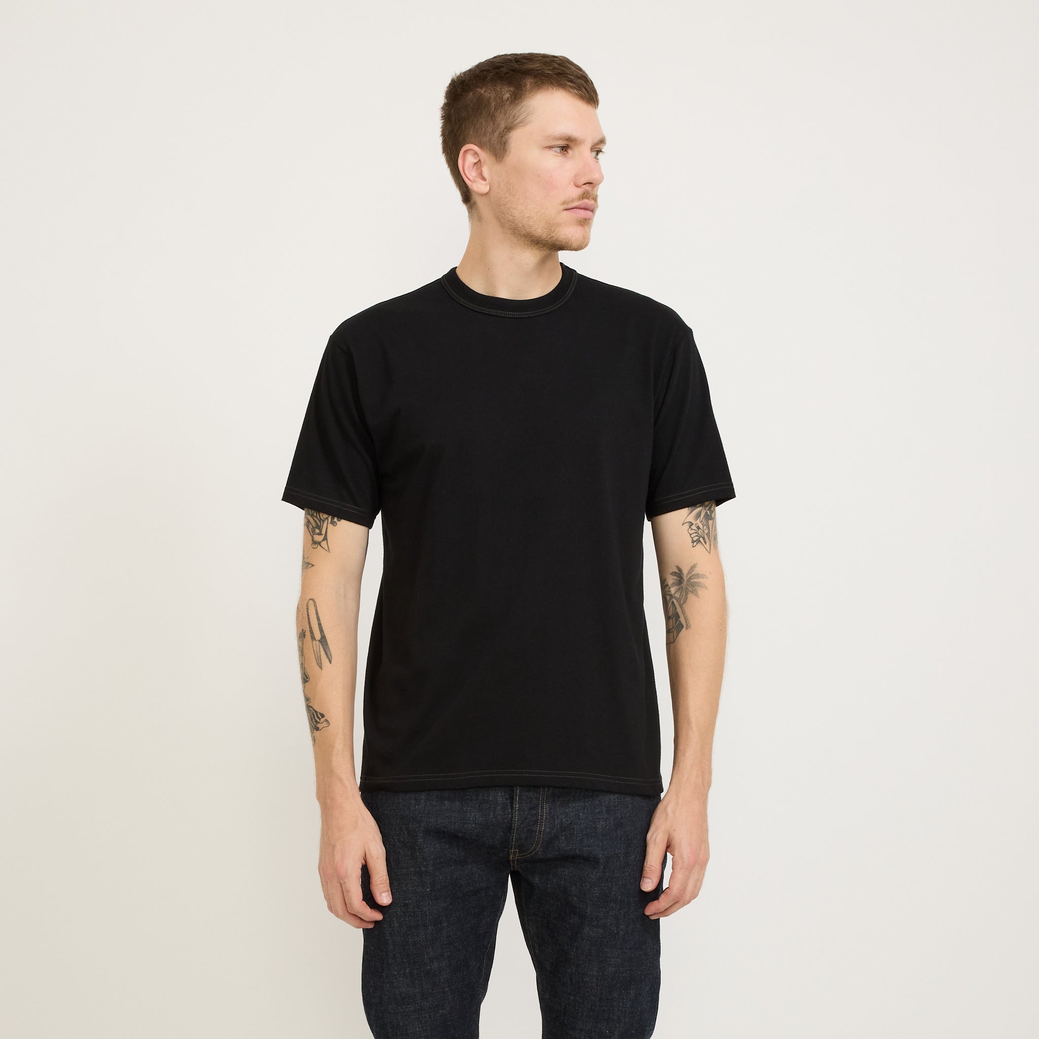 Whitesville 2 Pack T Shirts Black