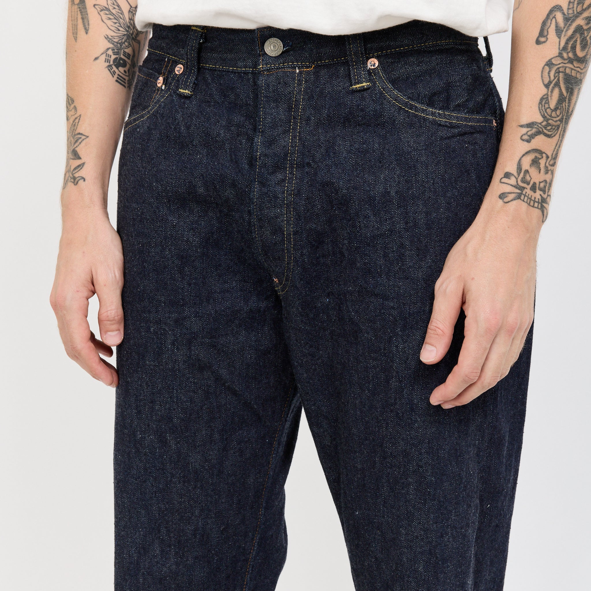 Sugar Cane | 2025 Model Wide Leg One Wash 13 oz | Maplestore