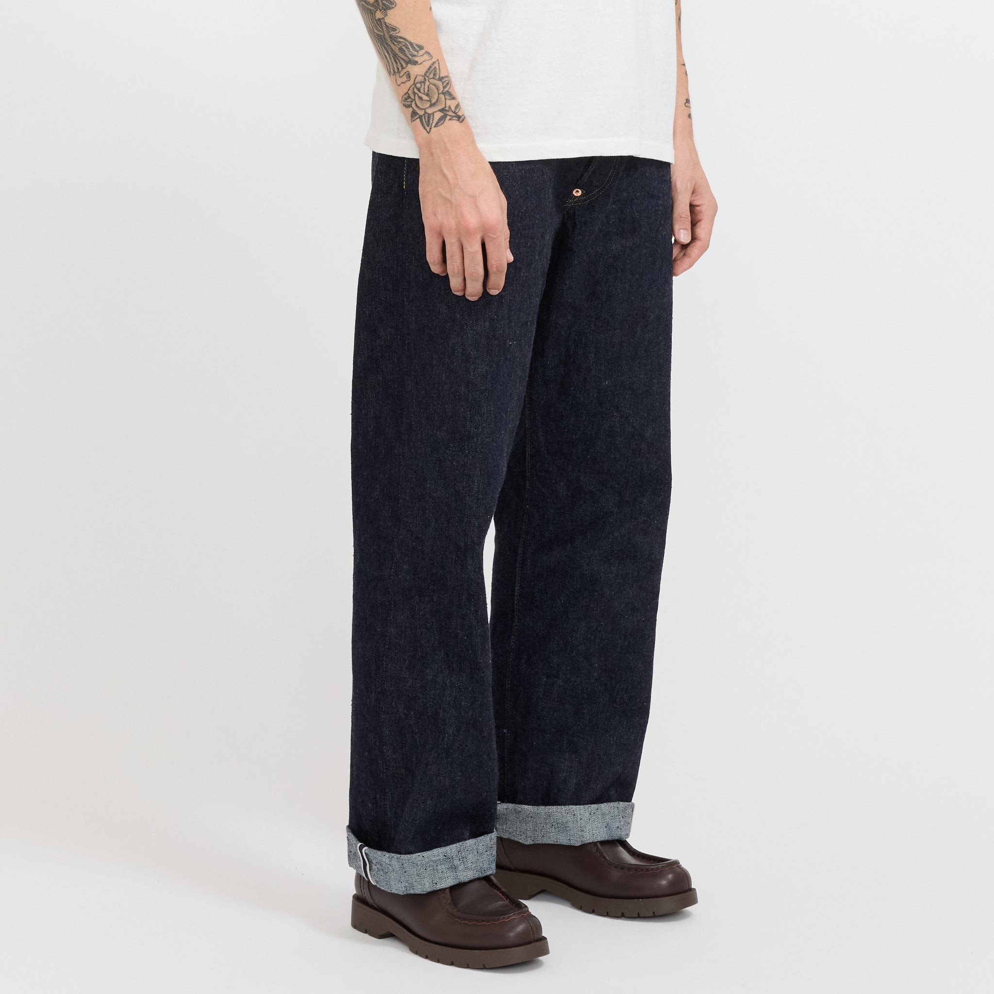 Sugar Cane | 2025 Model Wide Leg One Wash 13 oz | Maplestore