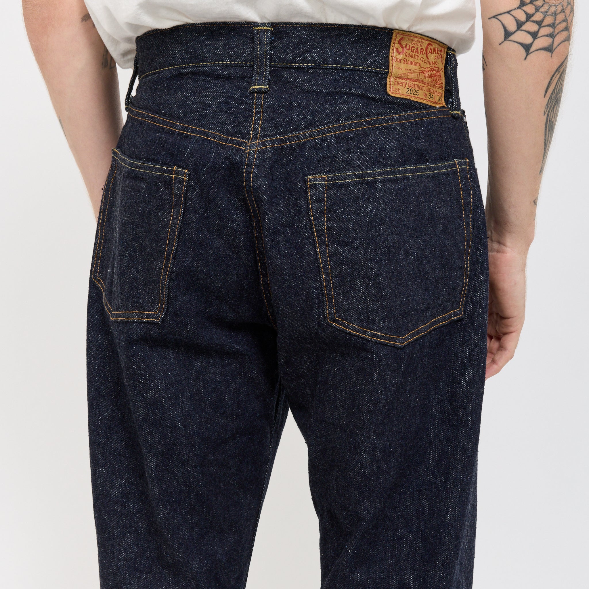 Sugar Cane | 2025 Model Wide Leg One Wash 13 oz | Maplestore