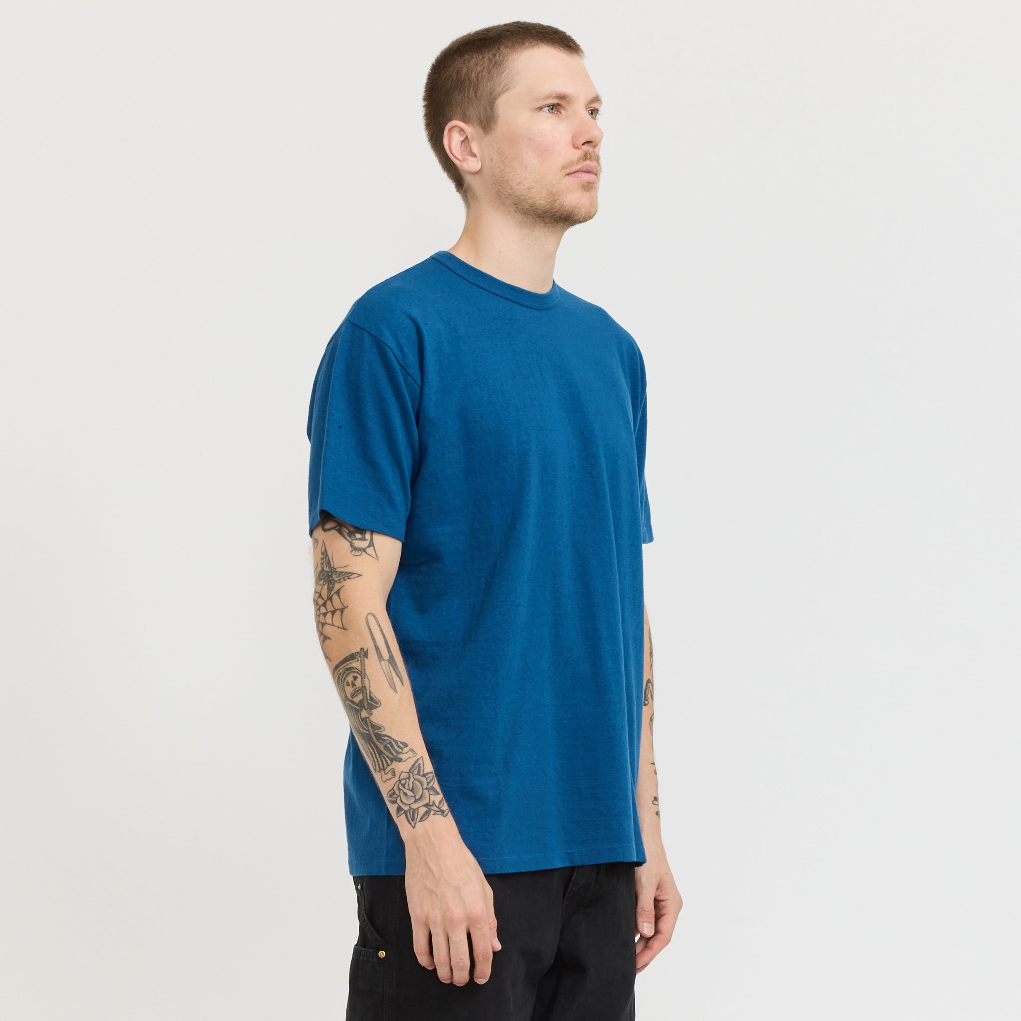 Haleiwa SS T-Shirt Blue Opal