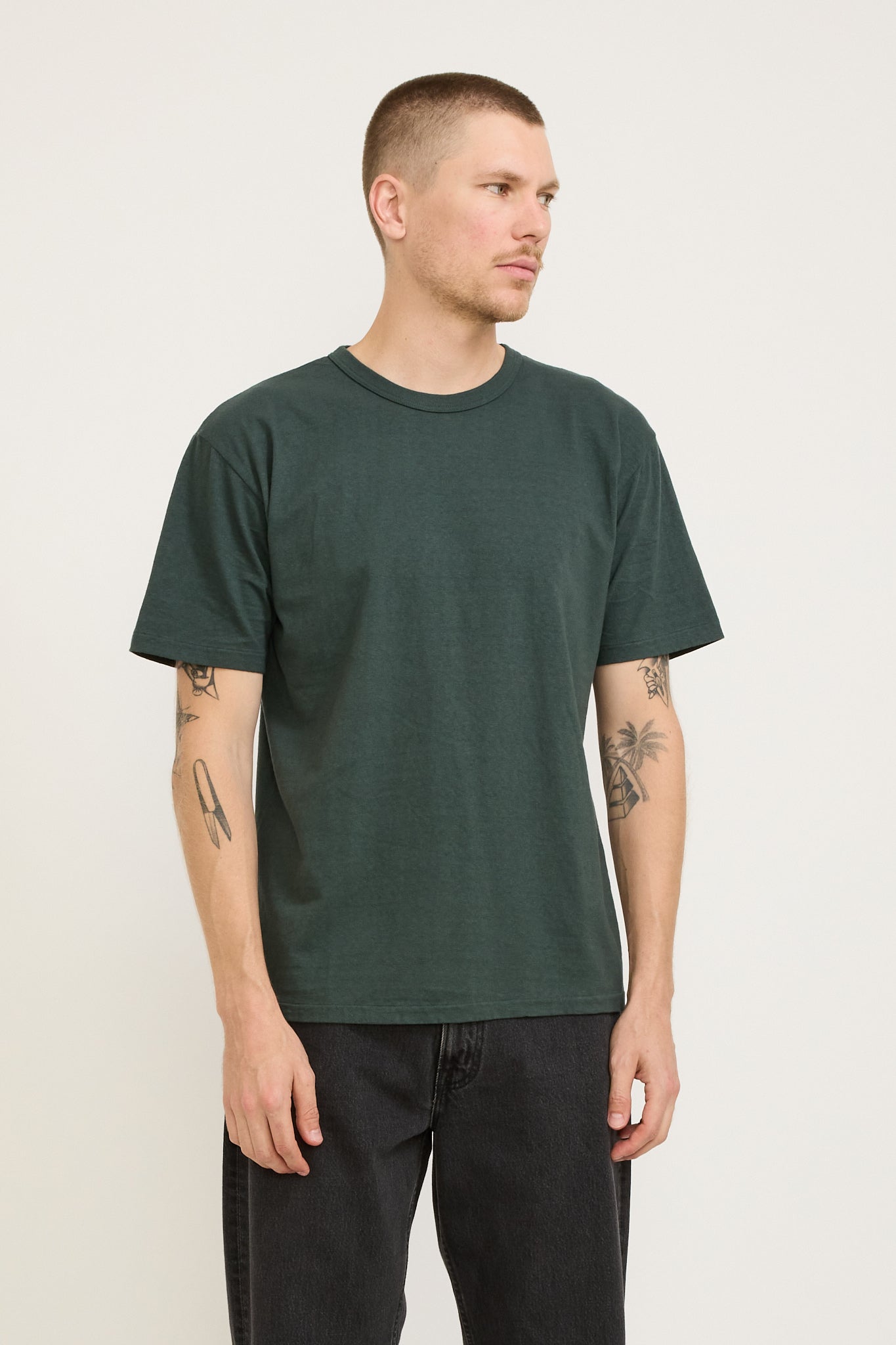 Sunray Sportswear | Haleiwa SS T-Shirt Darkest Spruce | Maplestore