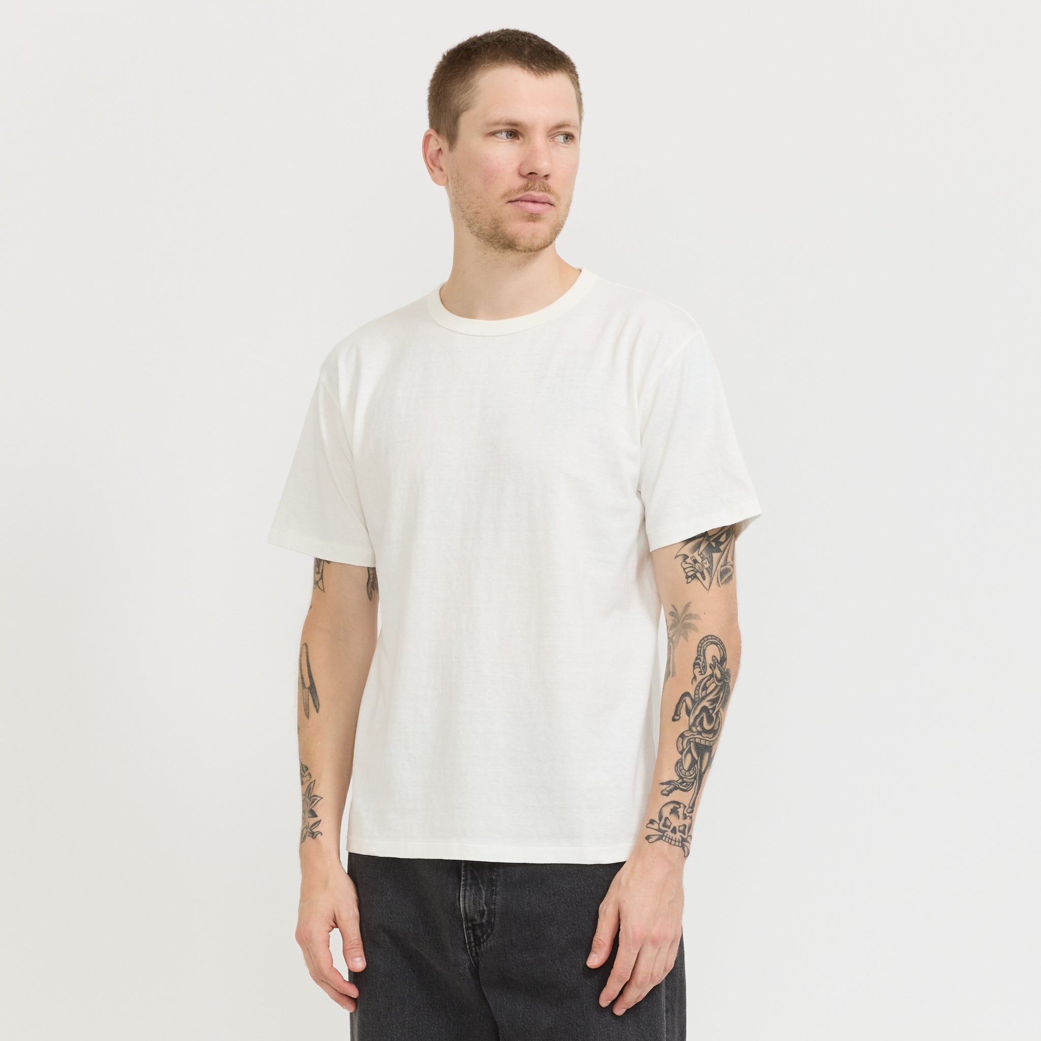 Haleiwa SS T-Shirt Off White