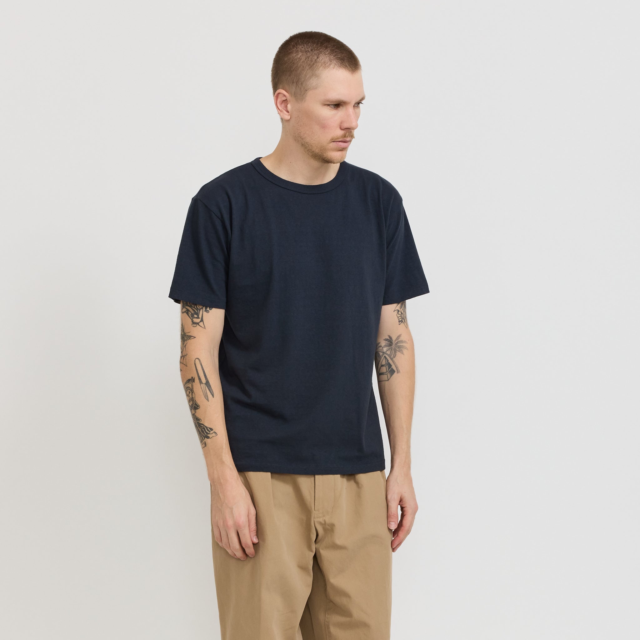 Haleiwa SS T-Shirt Blue Graphite
