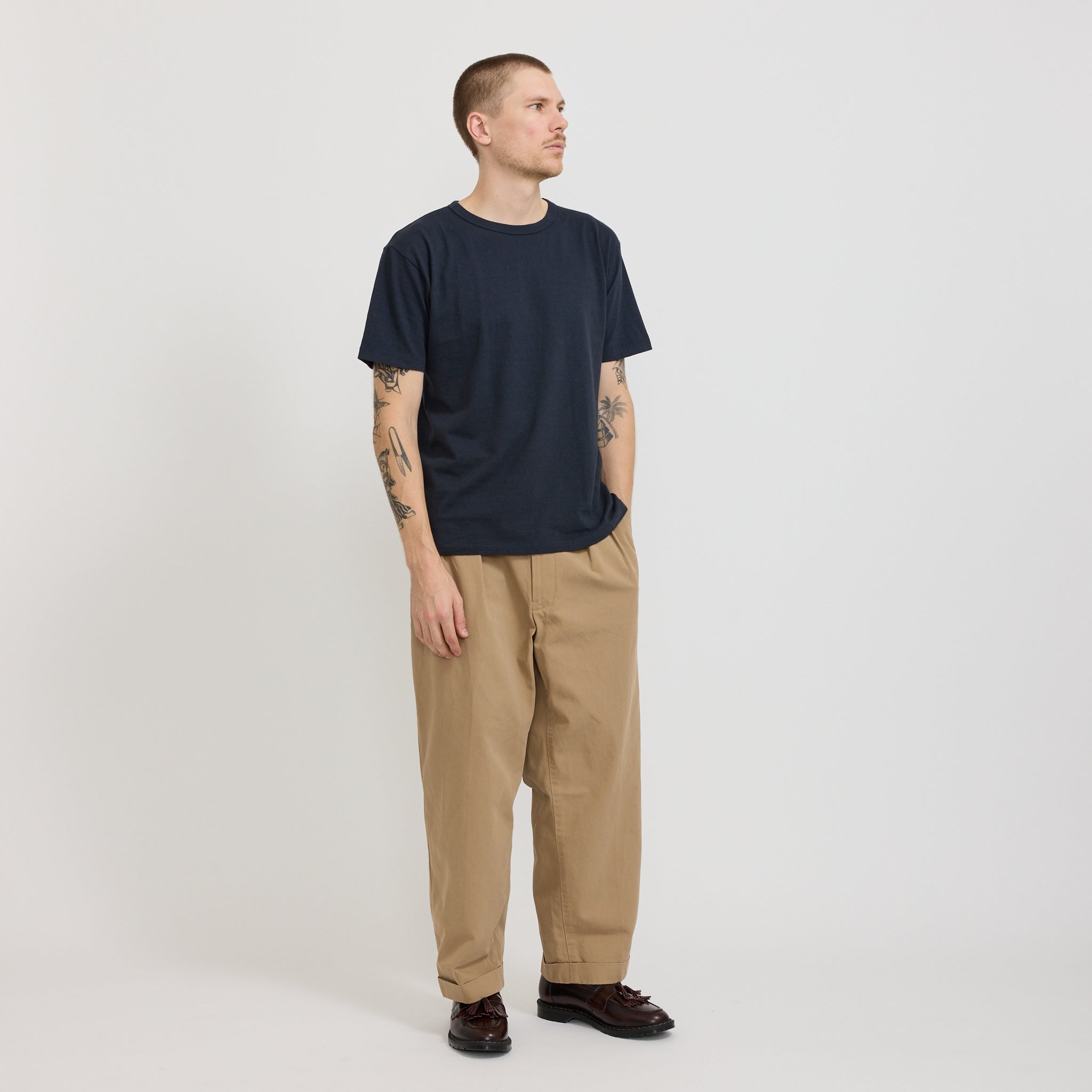 Haleiwa SS T-Shirt Blue Graphite