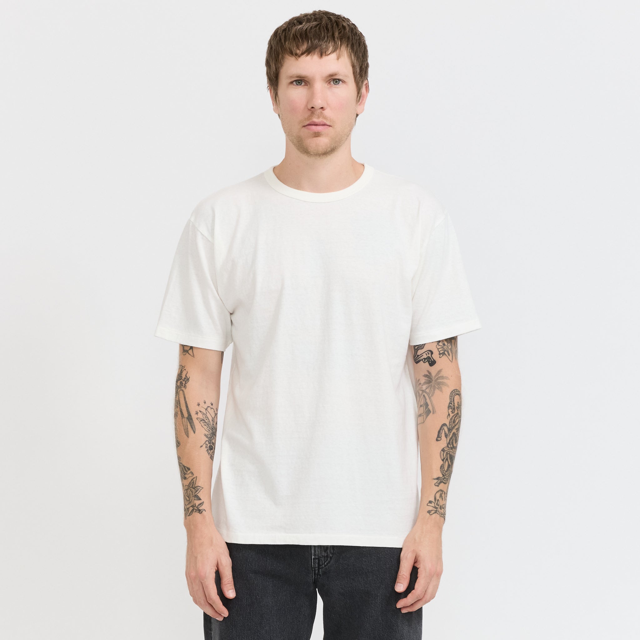Haleiwa SS T-Shirt Off White | Maplestore