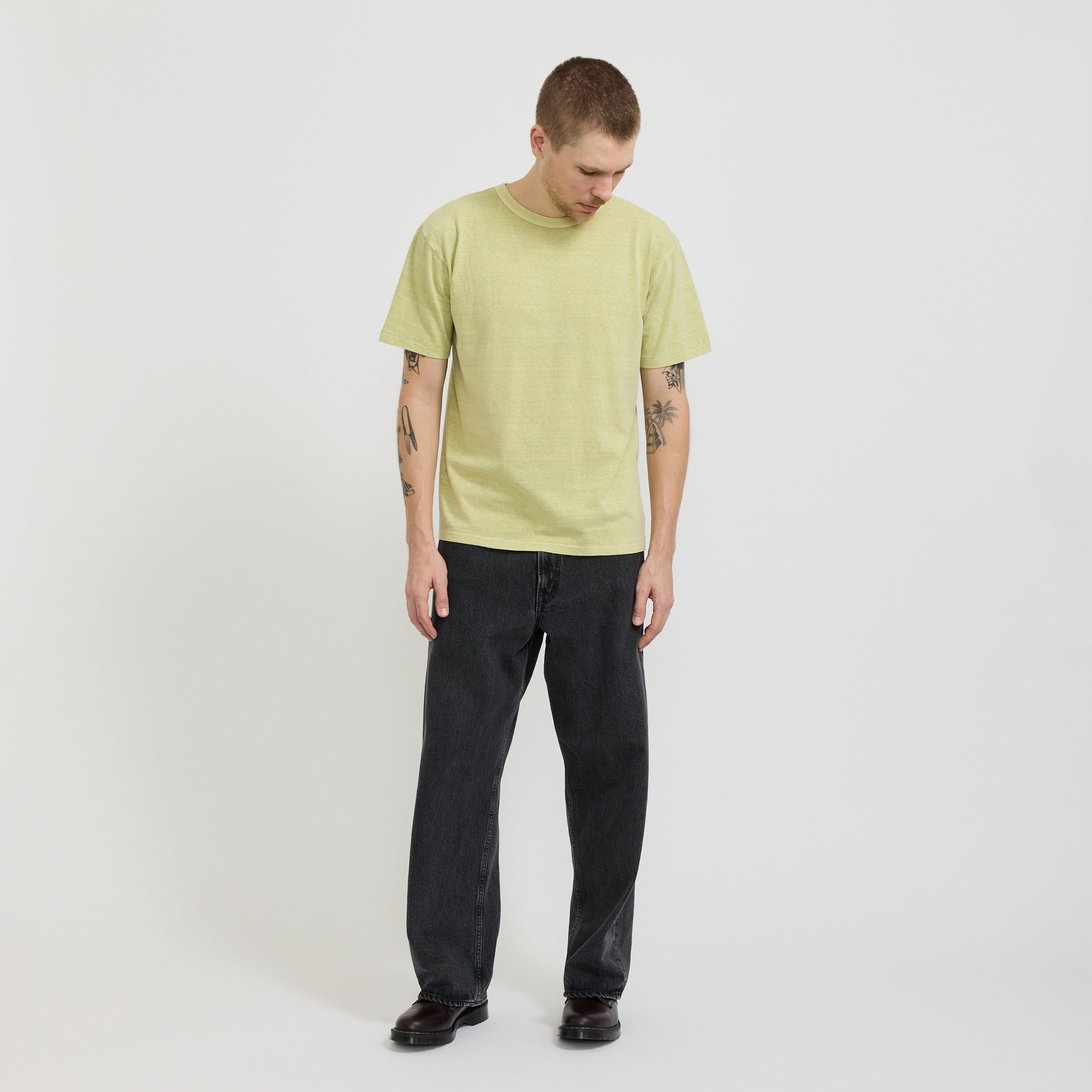 Haleiwa SS T-Shirt Pigment Dye Winter Pear
