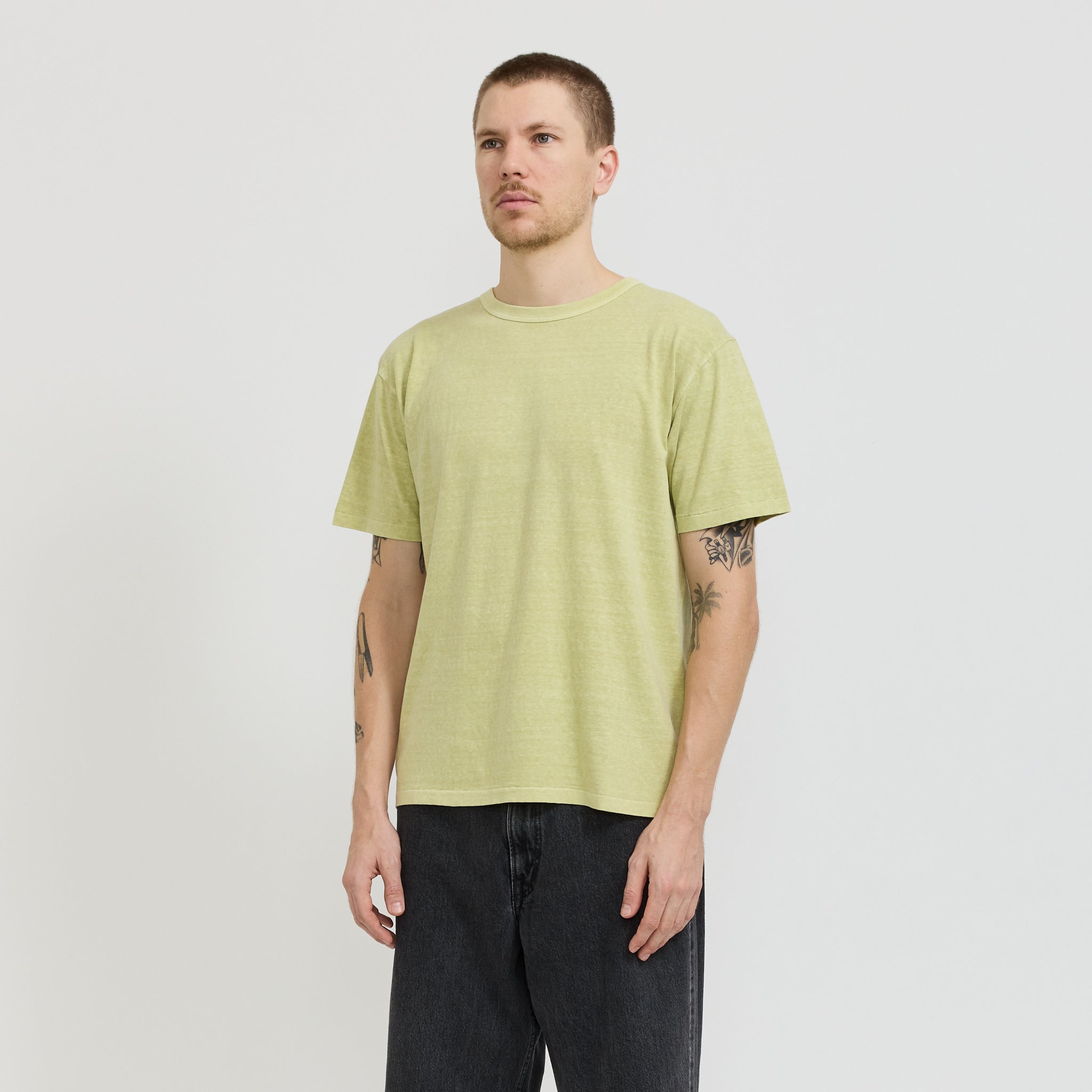 Haleiwa SS T-Shirt Pigment Dye Winter Pear