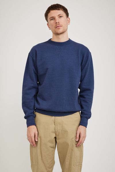 Sunray Sportswear | Laniakea Crew Neck Sweatshirt Insignia Blue | Maplestore