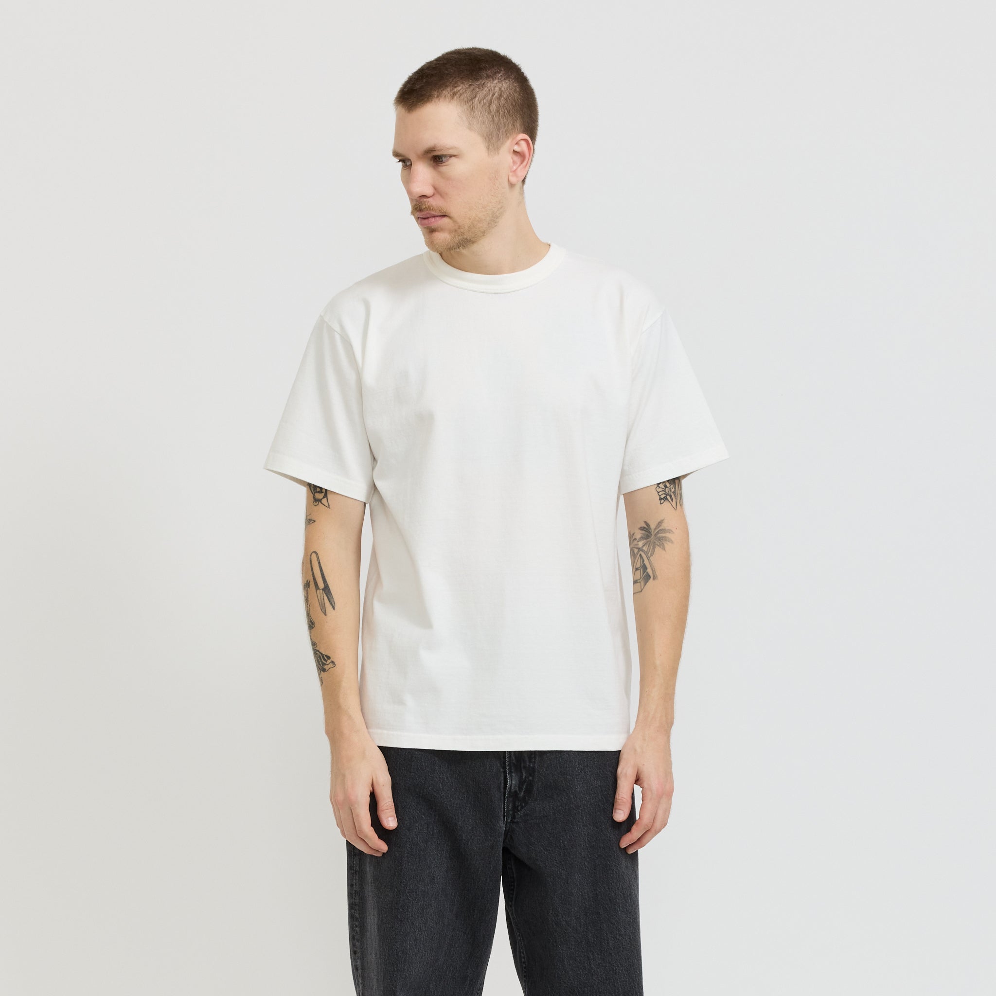 Makaha SS T-Shirt Off White