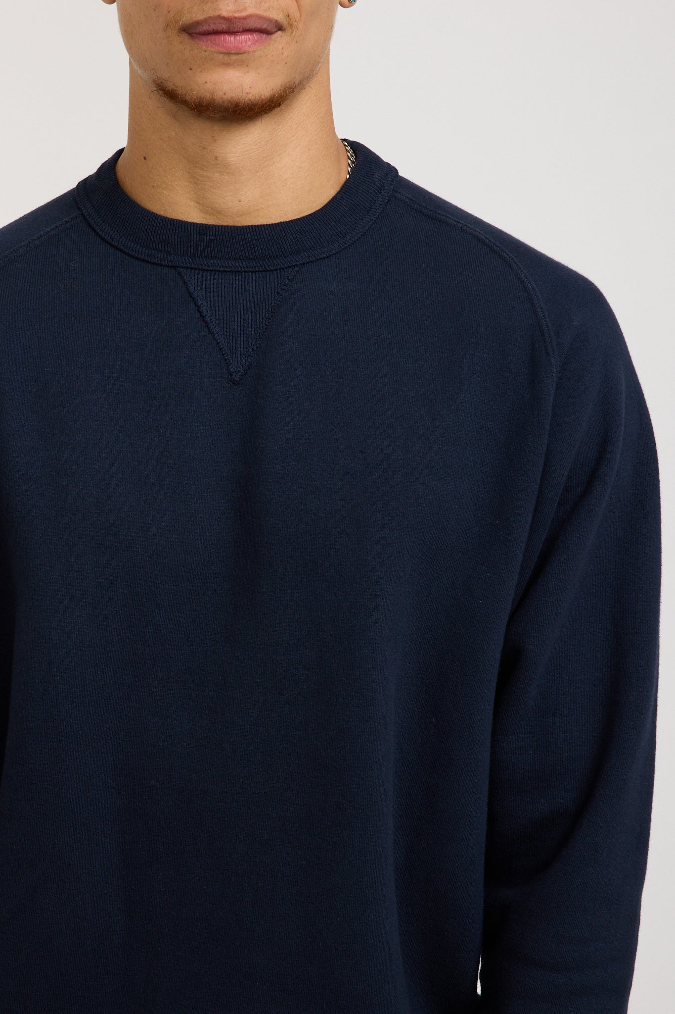 Sunray Sportswear | Puamana Crew Neck Dark Navy | Maplestore