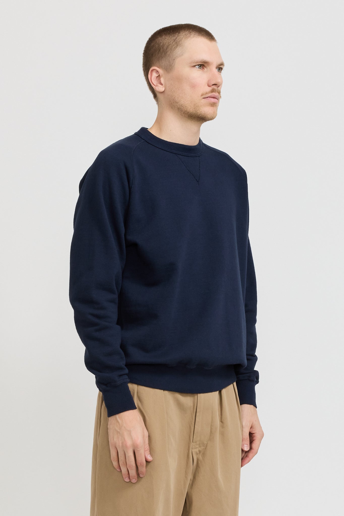 Sunray Sportswear | Puamana Crew Neck Dark Navy | Maplestore