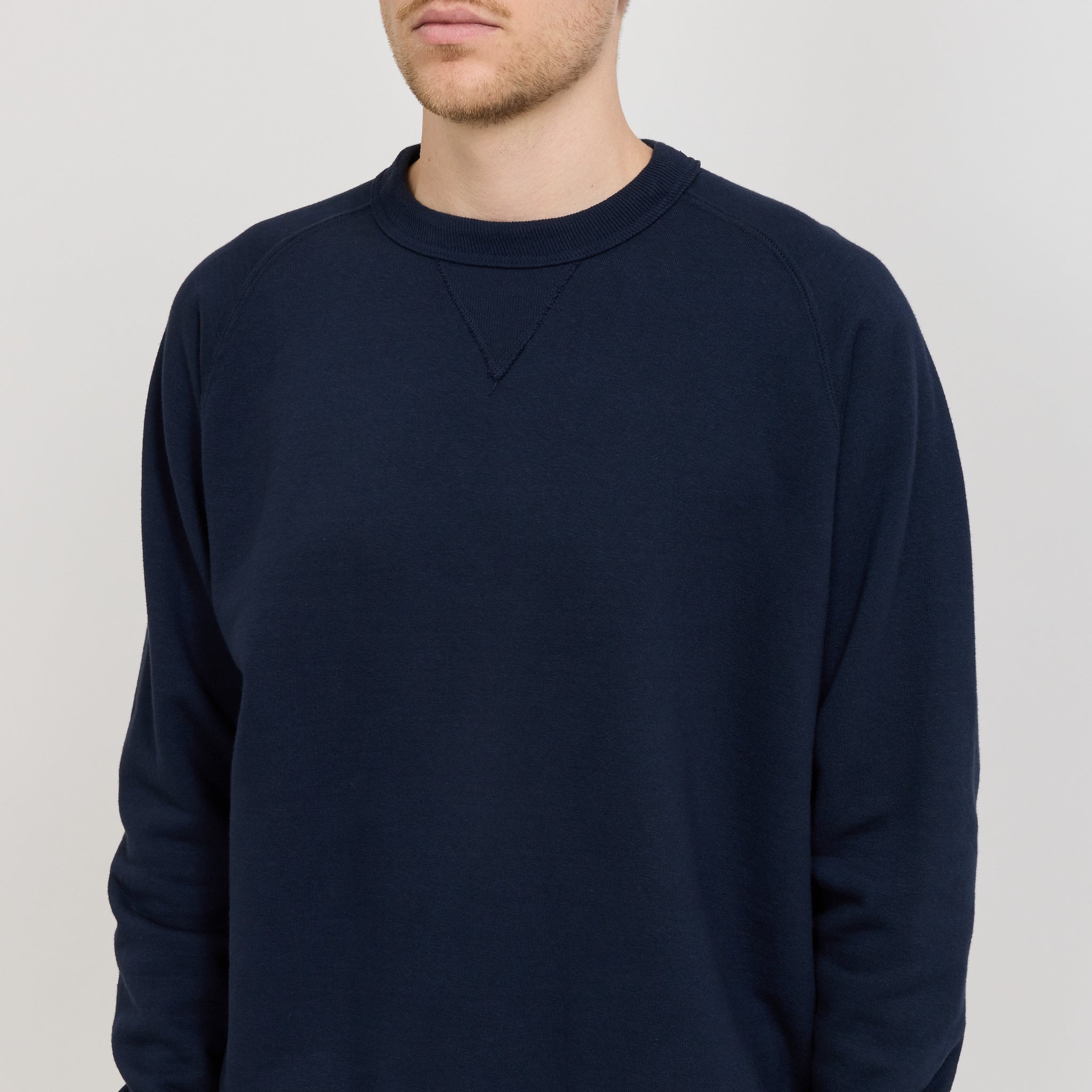 Sunray Sportswear | Puamana Crew Neck Dark Navy | Maplestore