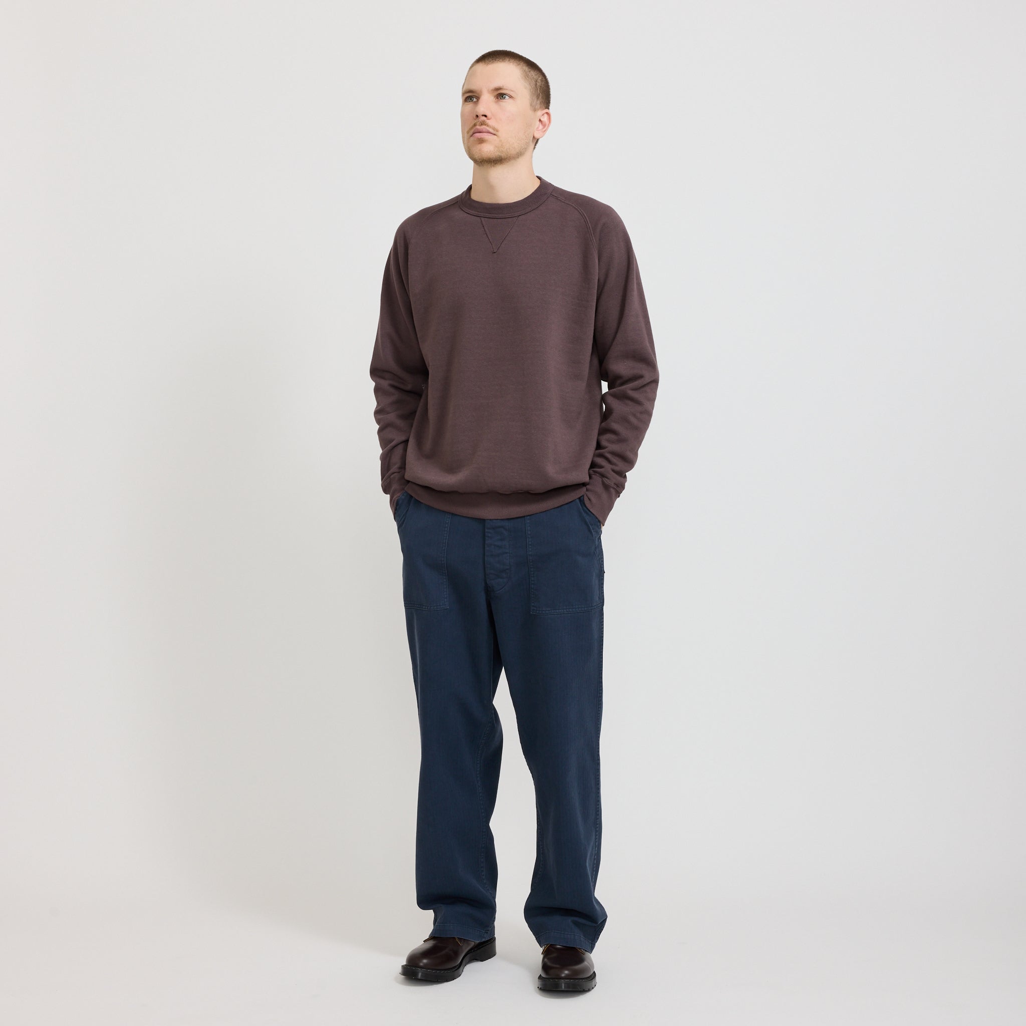 Puamana Crew Neck Raisin