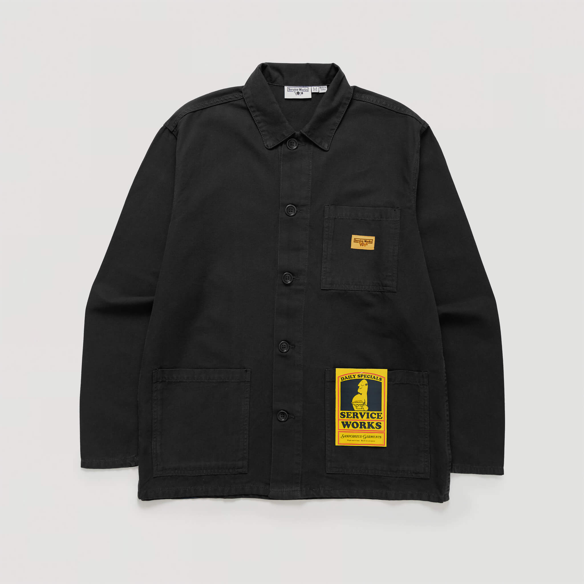 Service Works | Classic Chore Shirt Black | Maplestore
