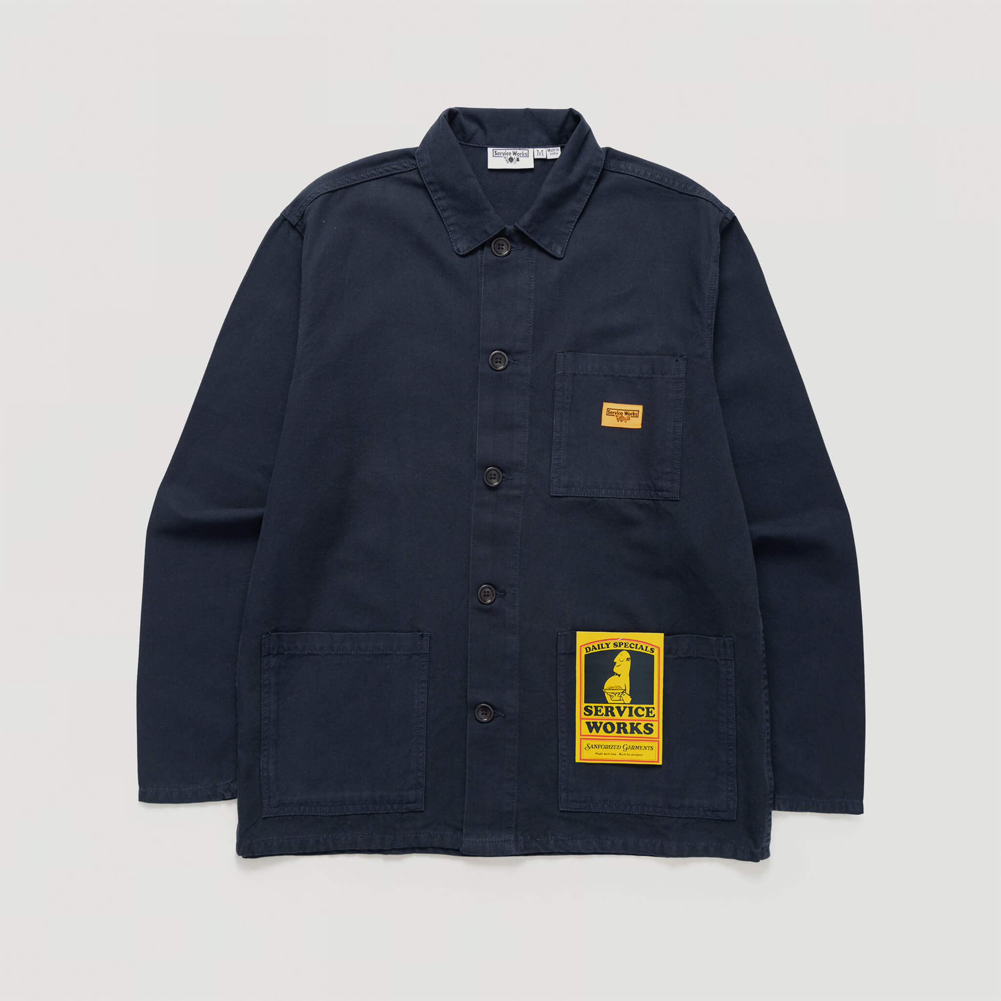 Service Works | Classic Chore Shirt Navy | Maplestore