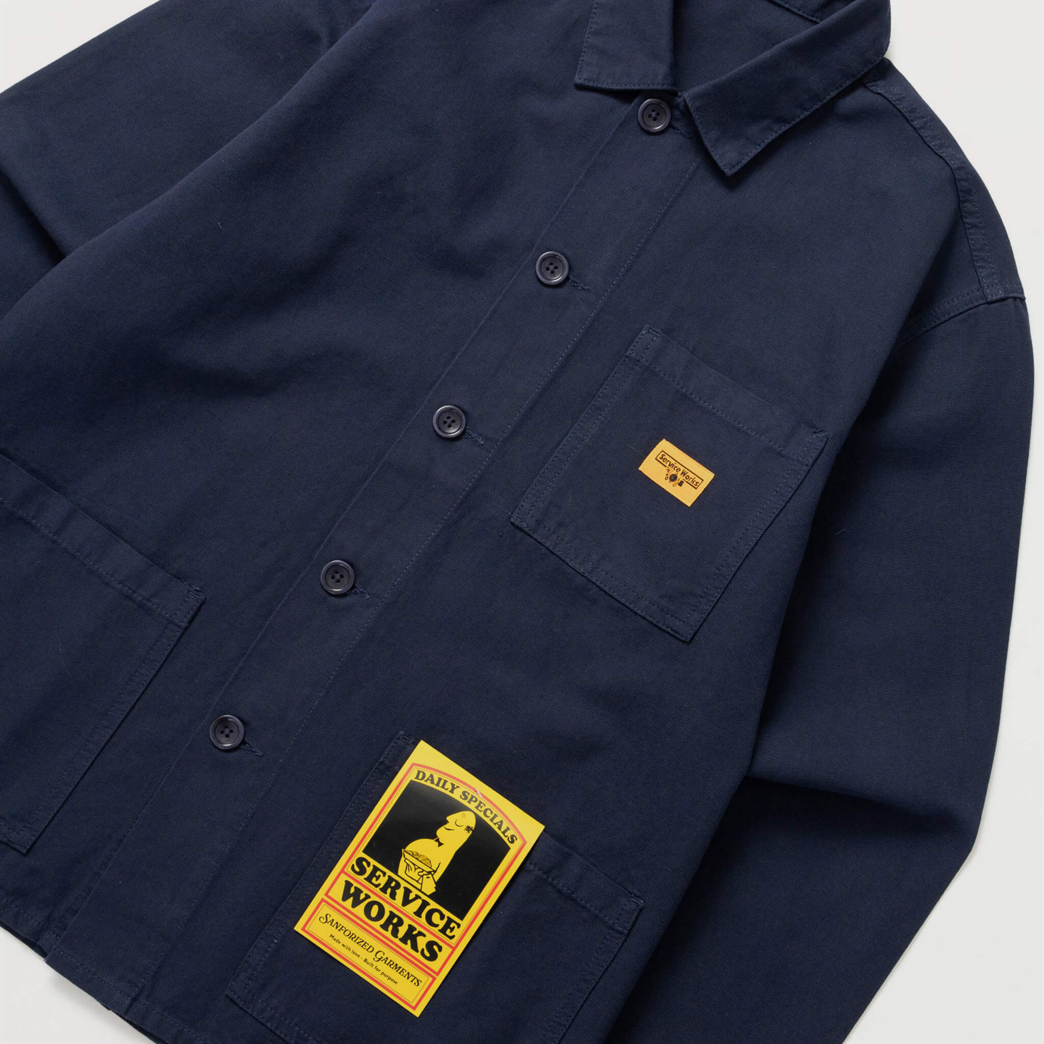 Service Works | Classic Chore Shirt Navy | Maplestore