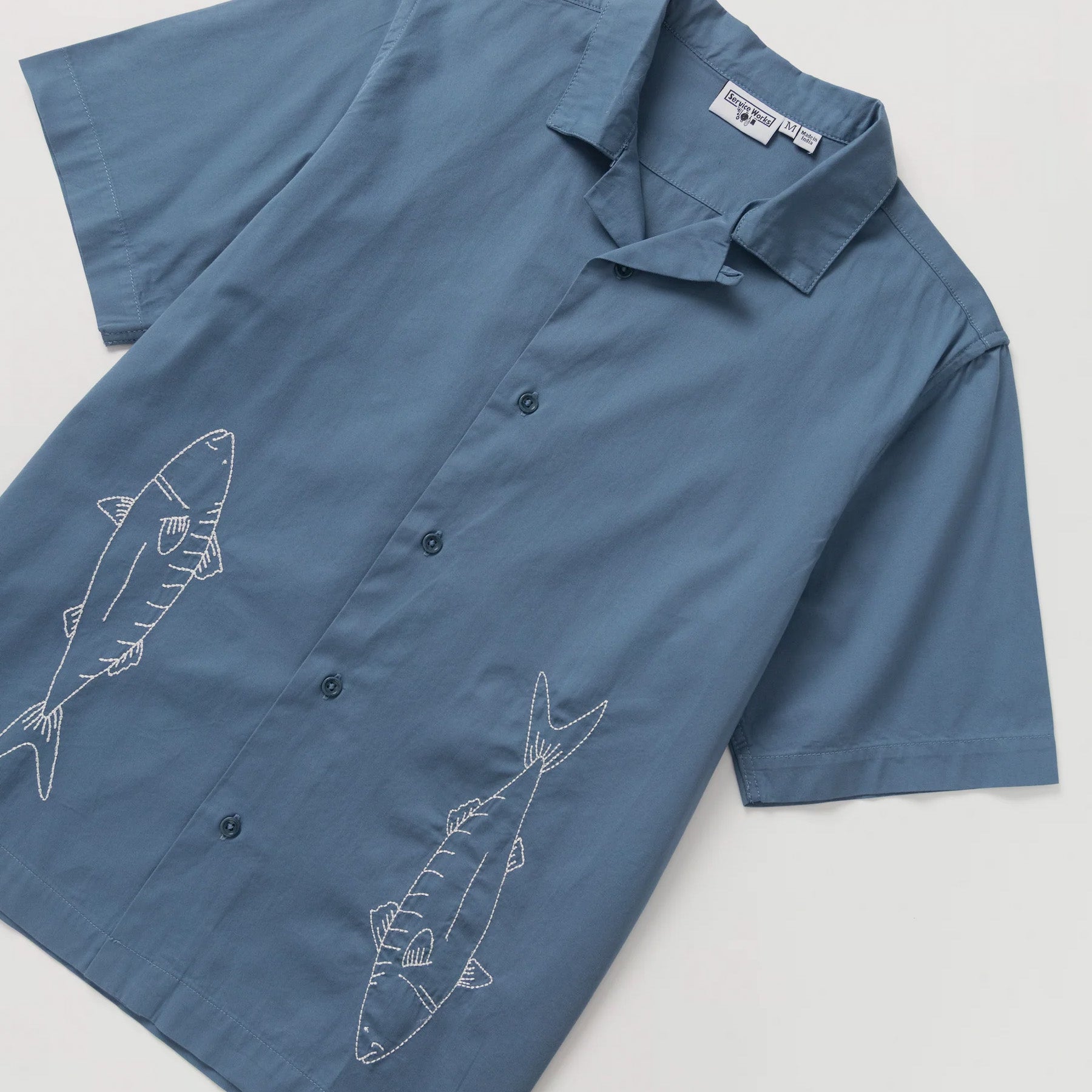 Service Works | Mackerel Shirt Slate | Maplestore