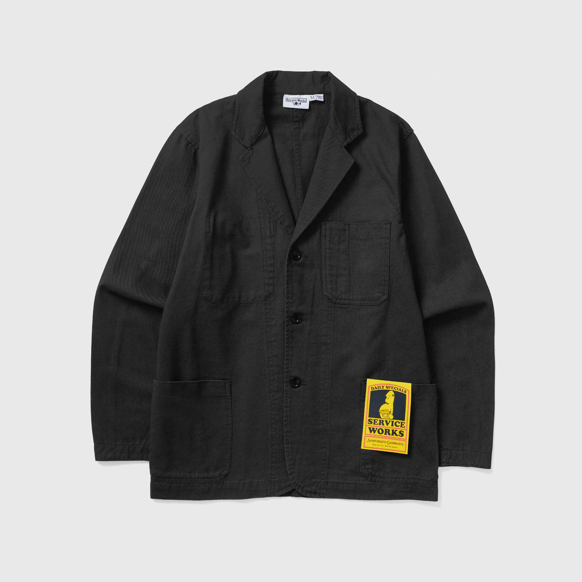 Twill Server Suit Black