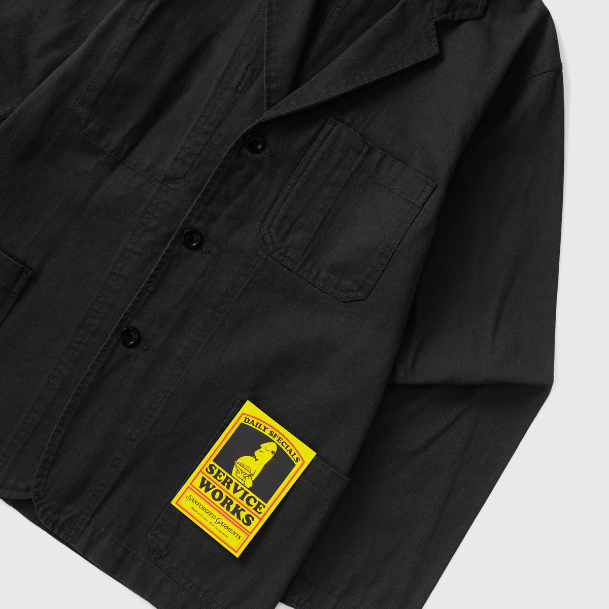 Twill Server Suit Black