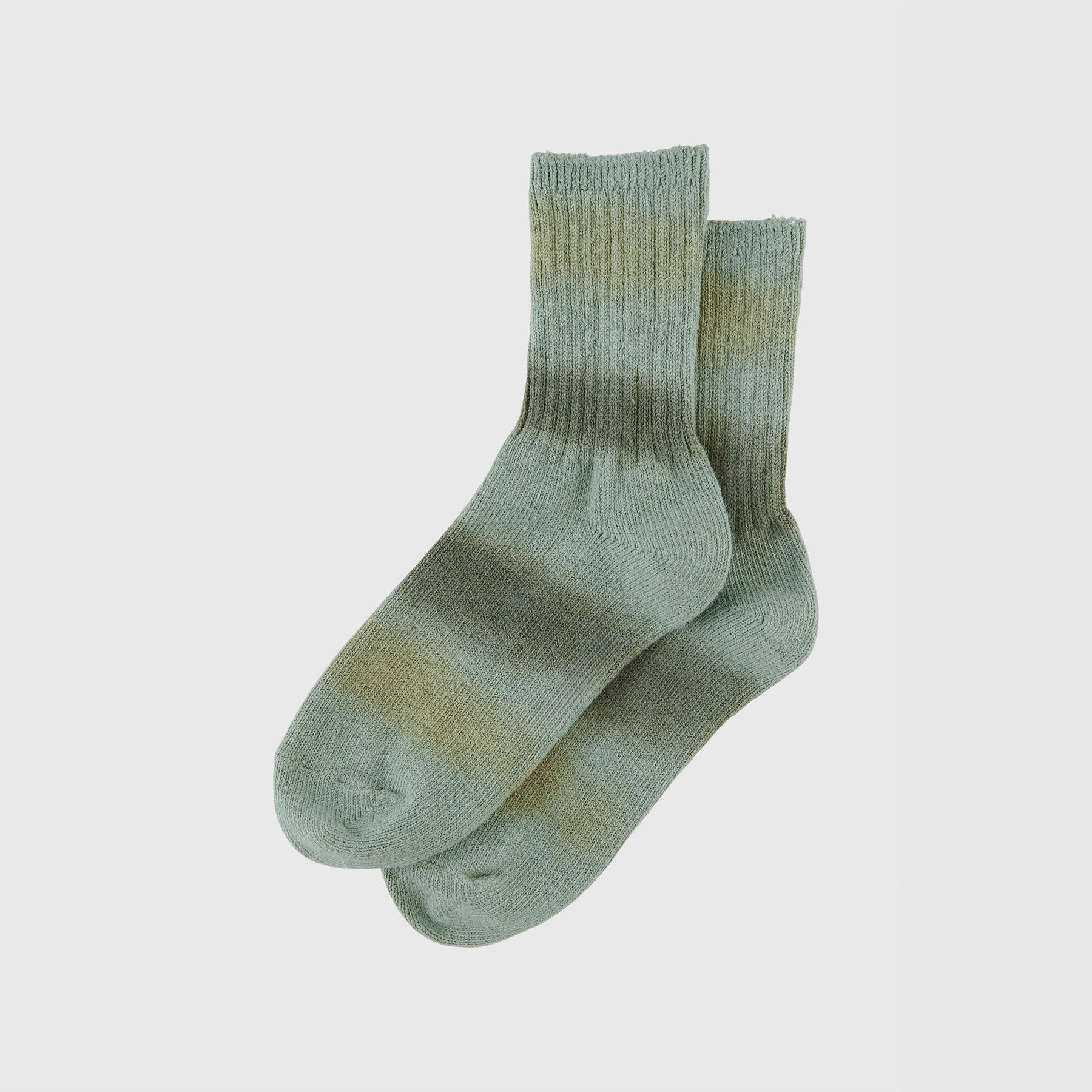 Hemp Blend Dye Socks Fern
