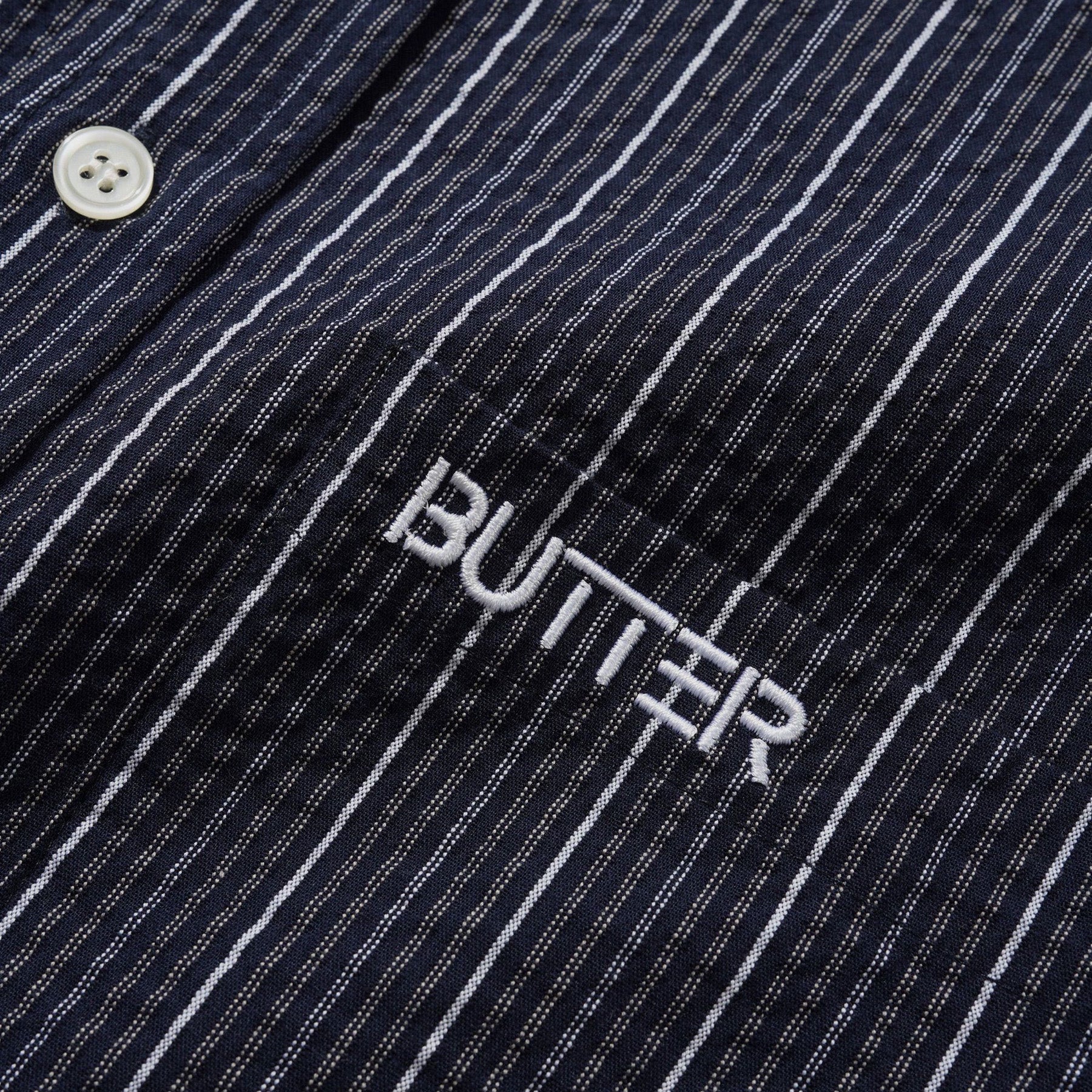 Seersucker Shirt Navy