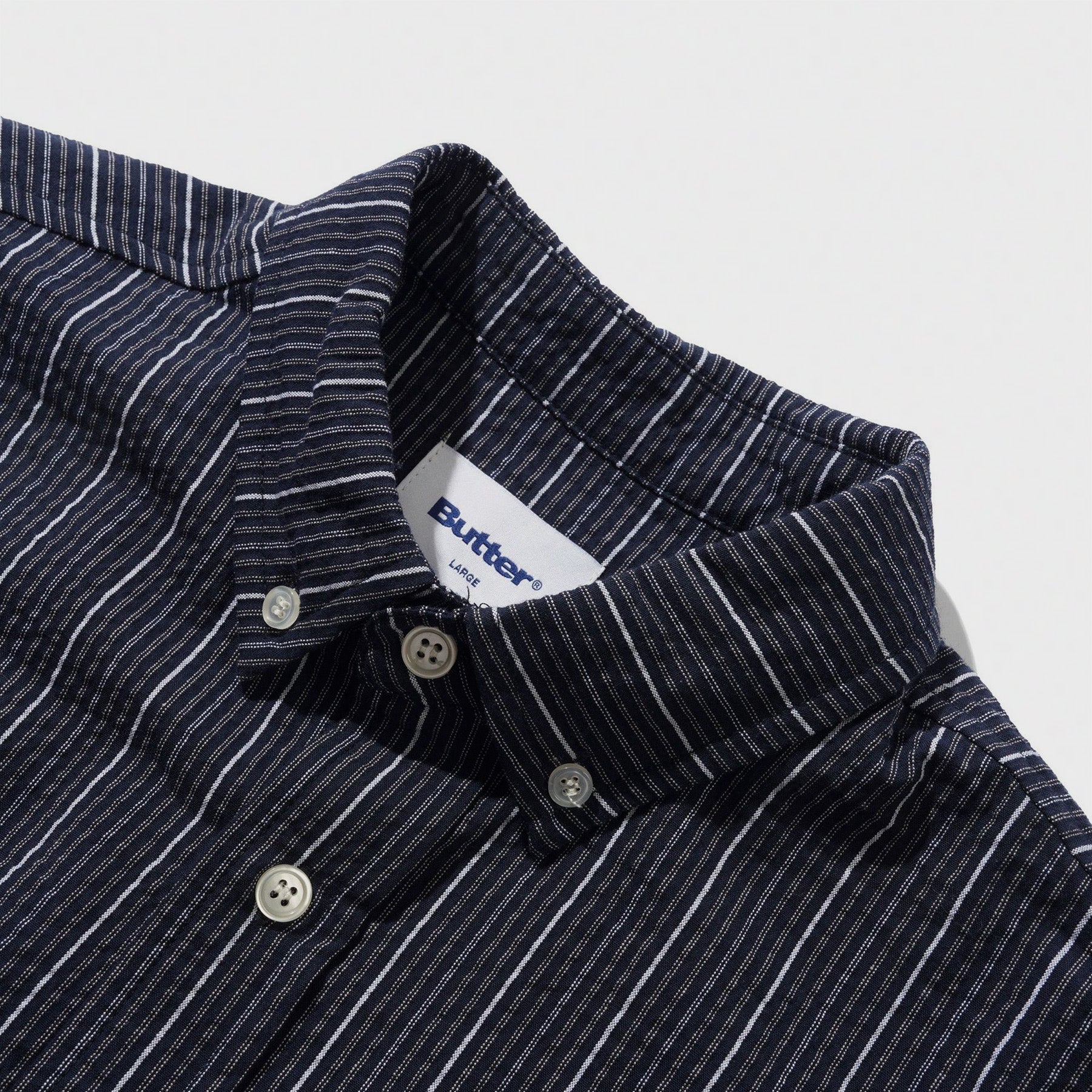 Seersucker Shirt Navy
