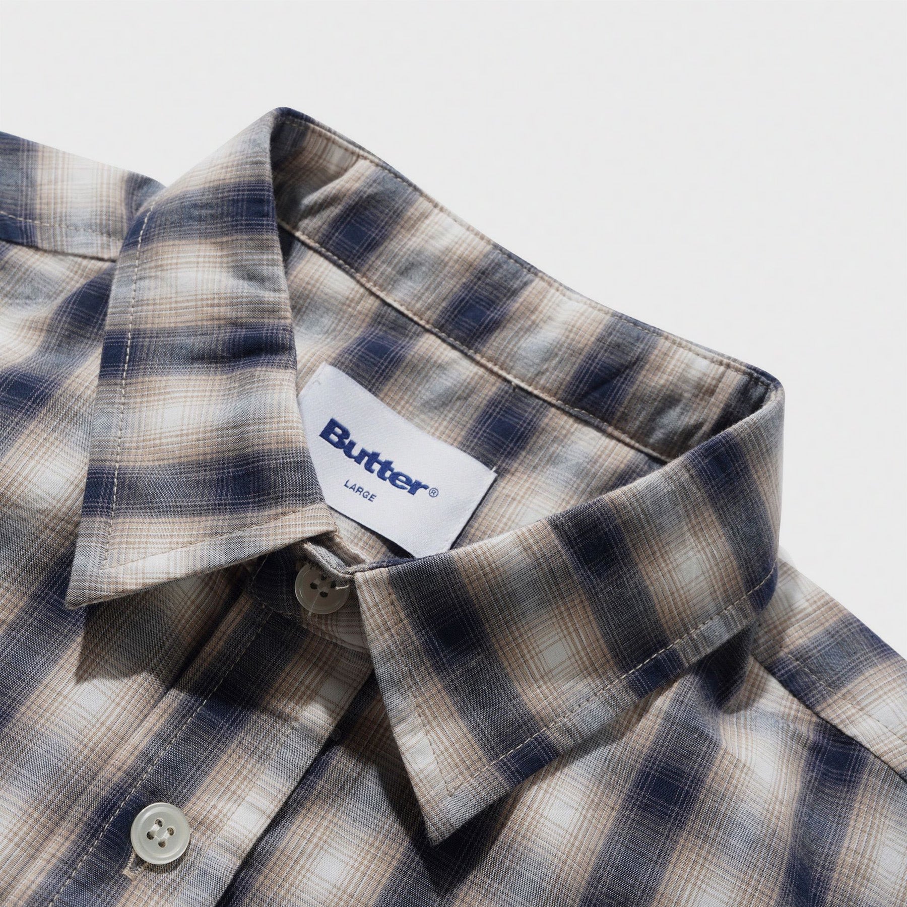 Shadowplaid Shirt Tan