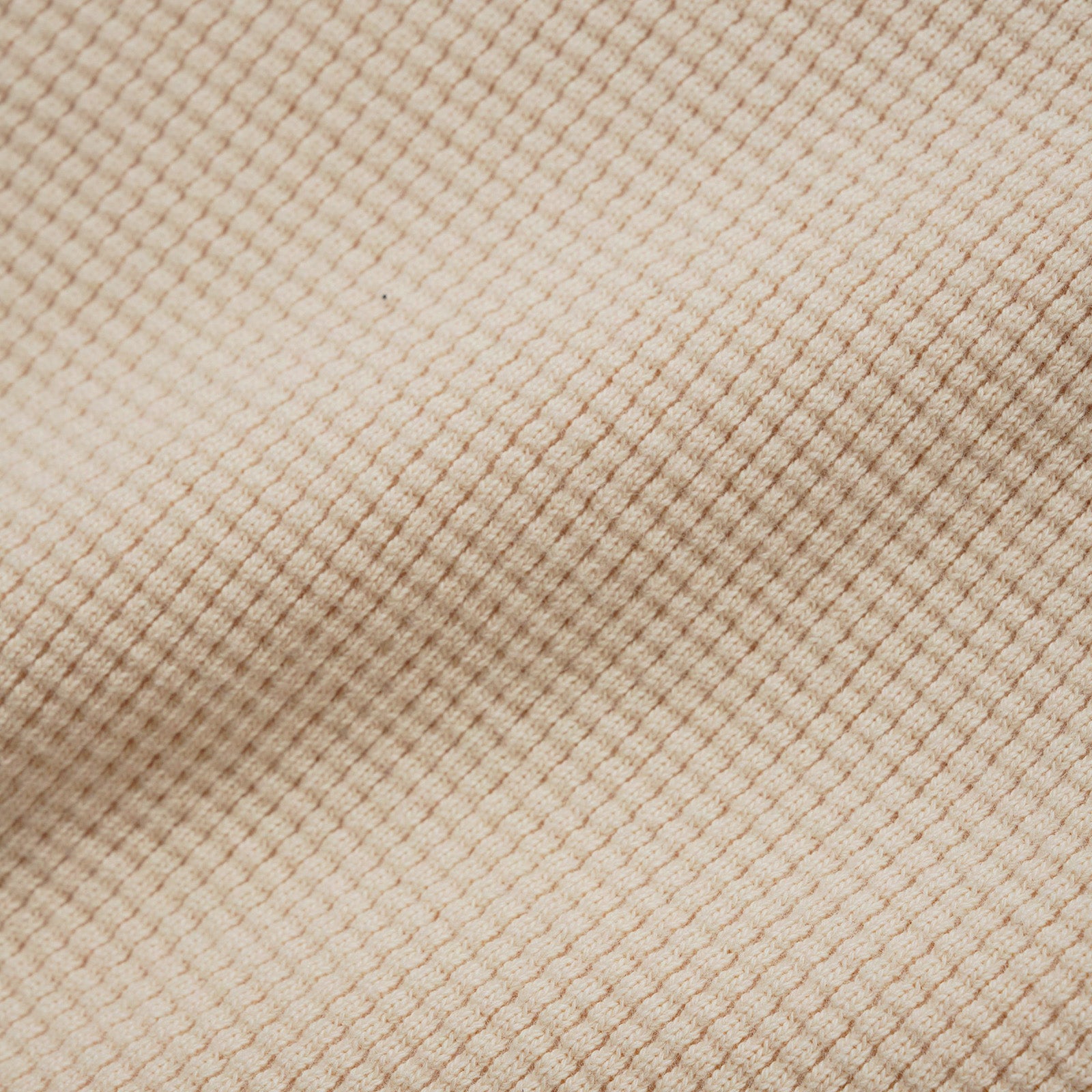 Sketch Waffle Crewneck Cream/Red