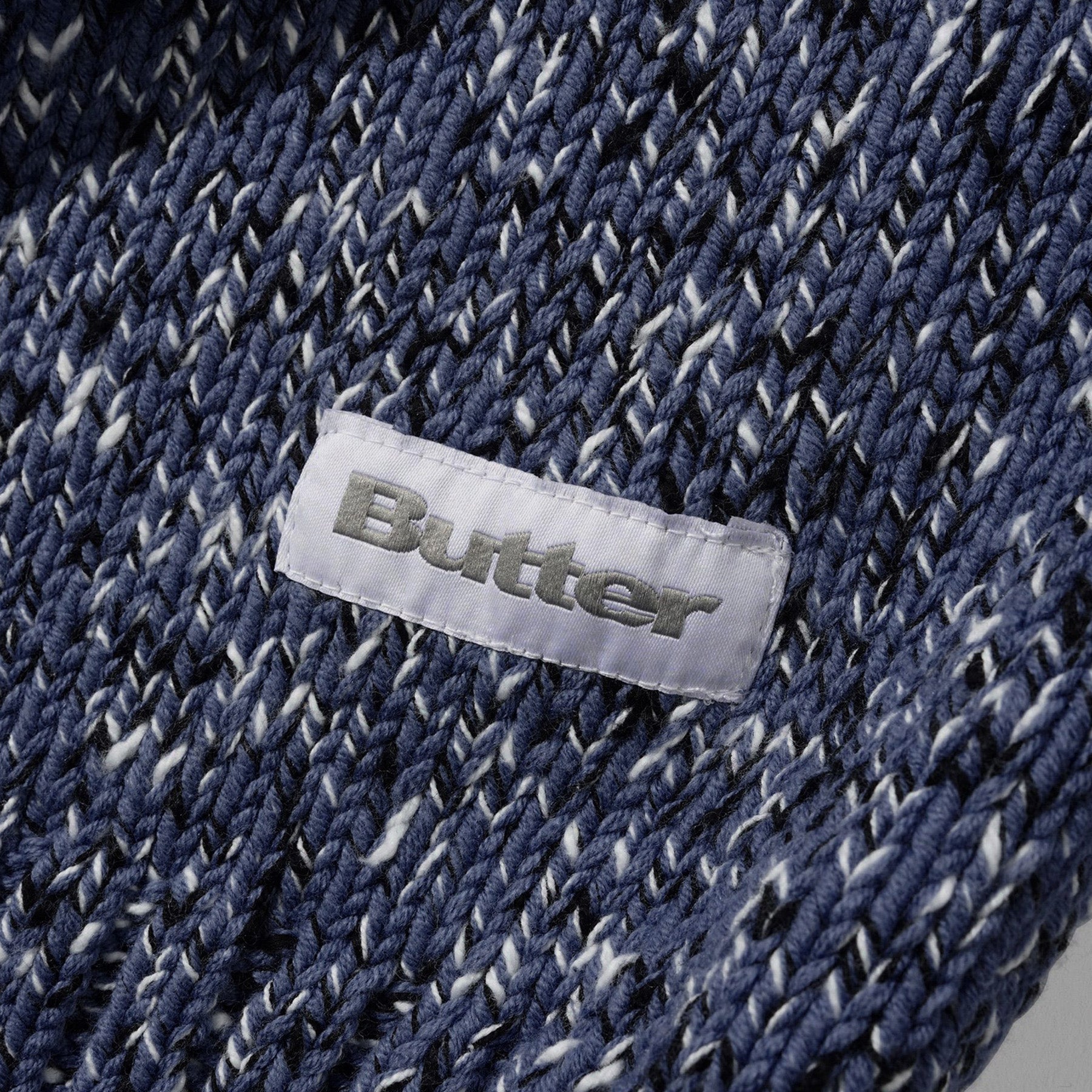 Speckle Knit Sweater Navy