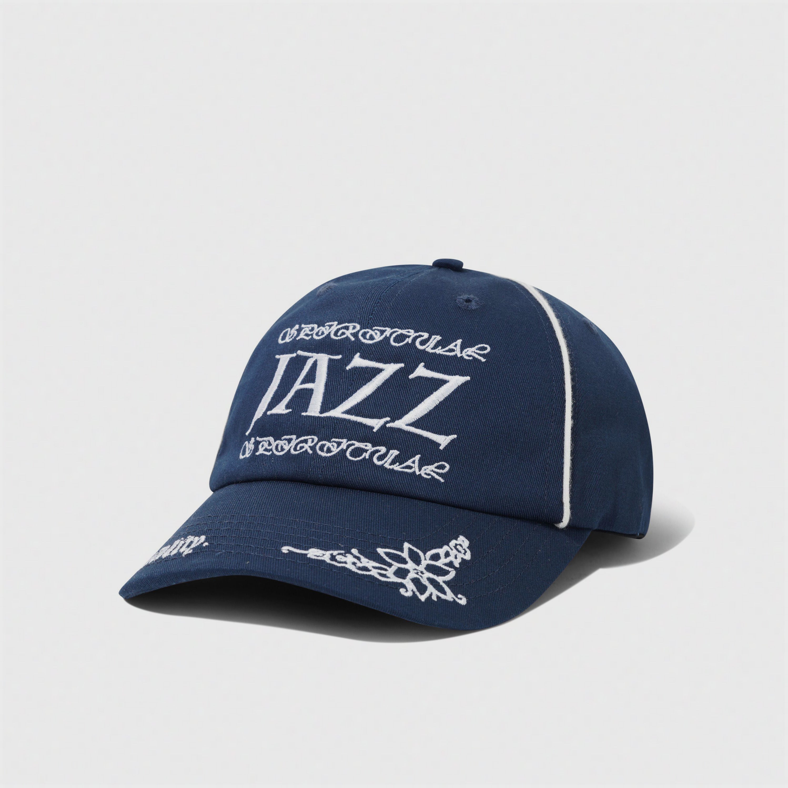 Spiritual Logo 6 Panel Cap Navy