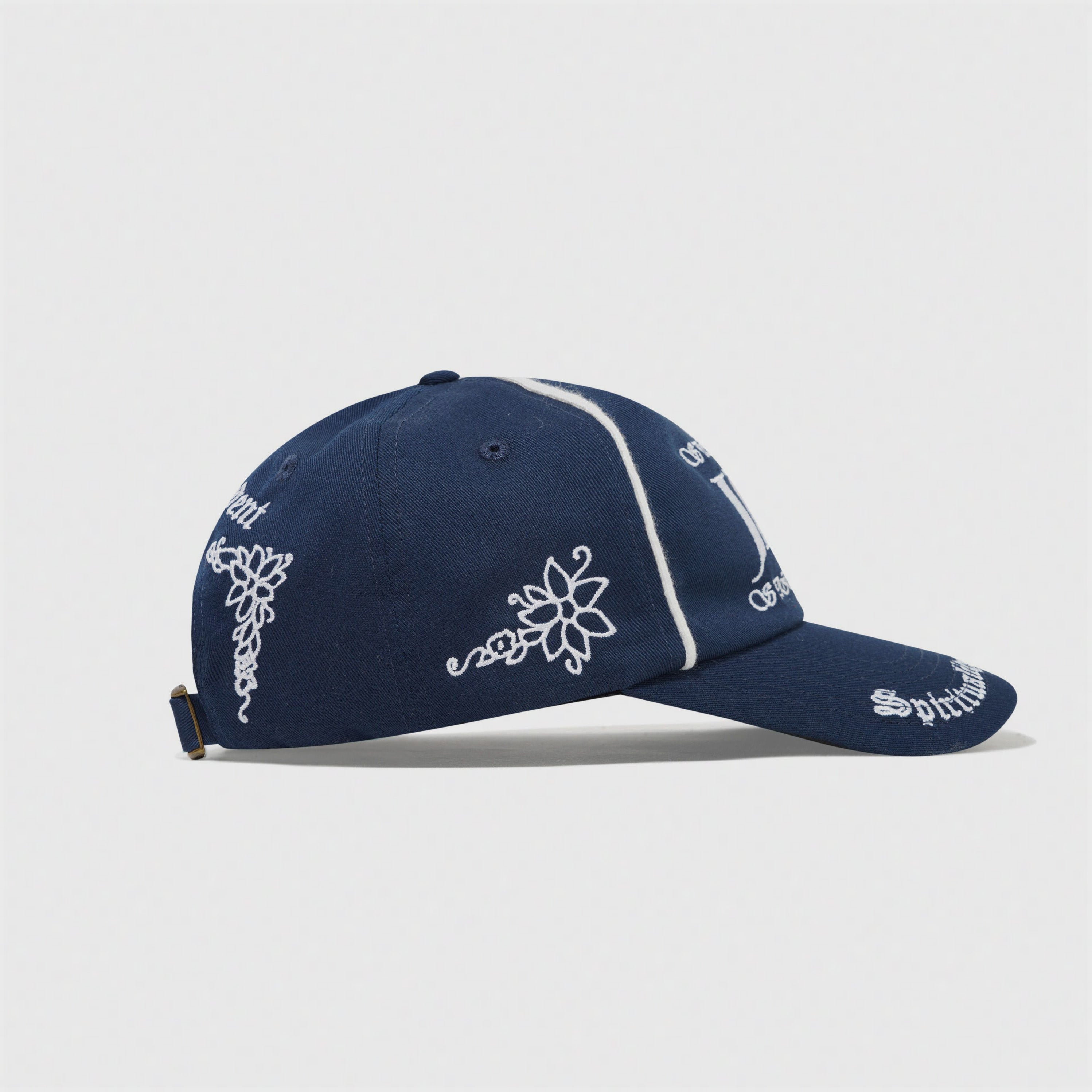Spiritual Logo 6 Panel Cap Navy