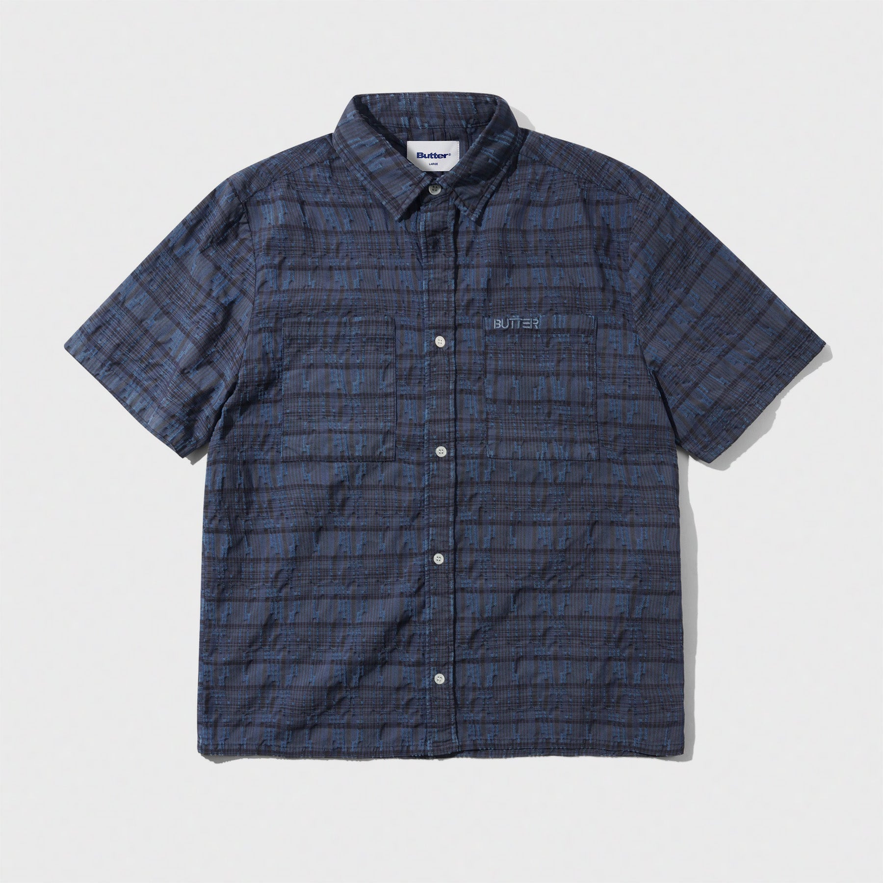 Spring S/S Shirt Overdye Navy