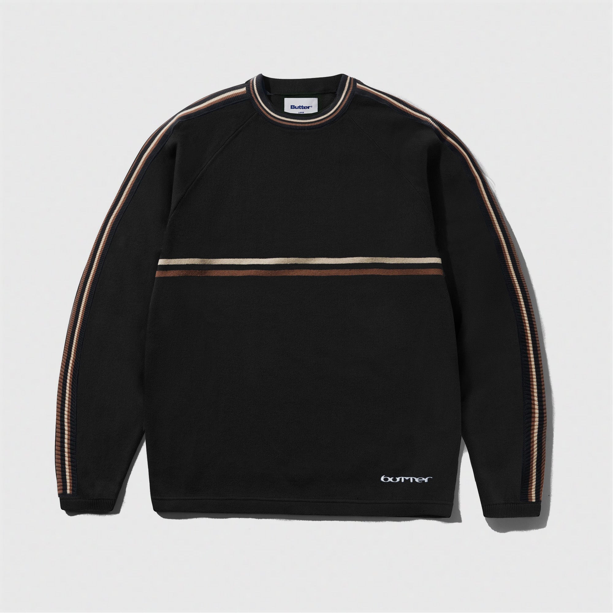 Station Knit Sweater Black